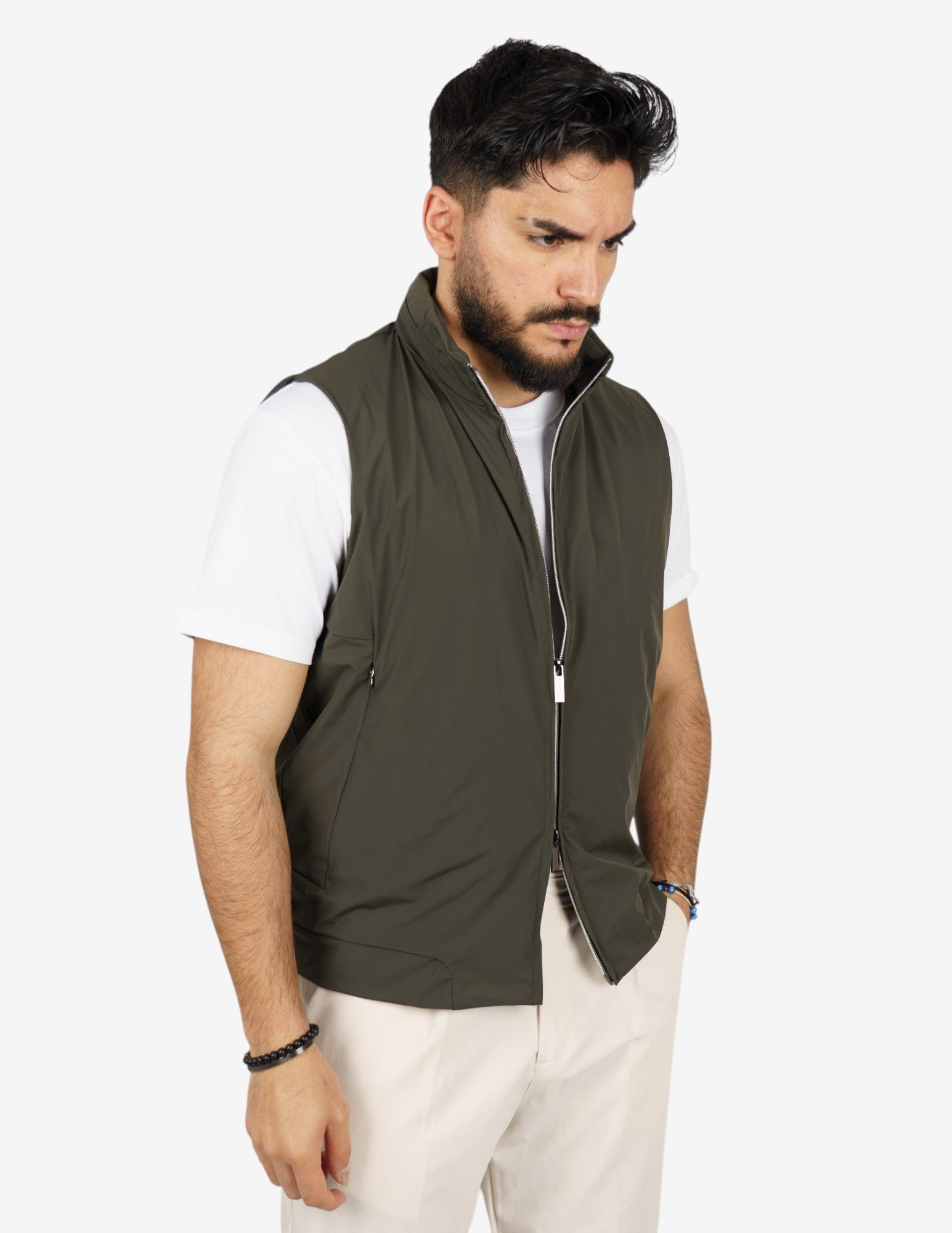GILET SMANICATO EXTRA LIGHT NO STIRO
