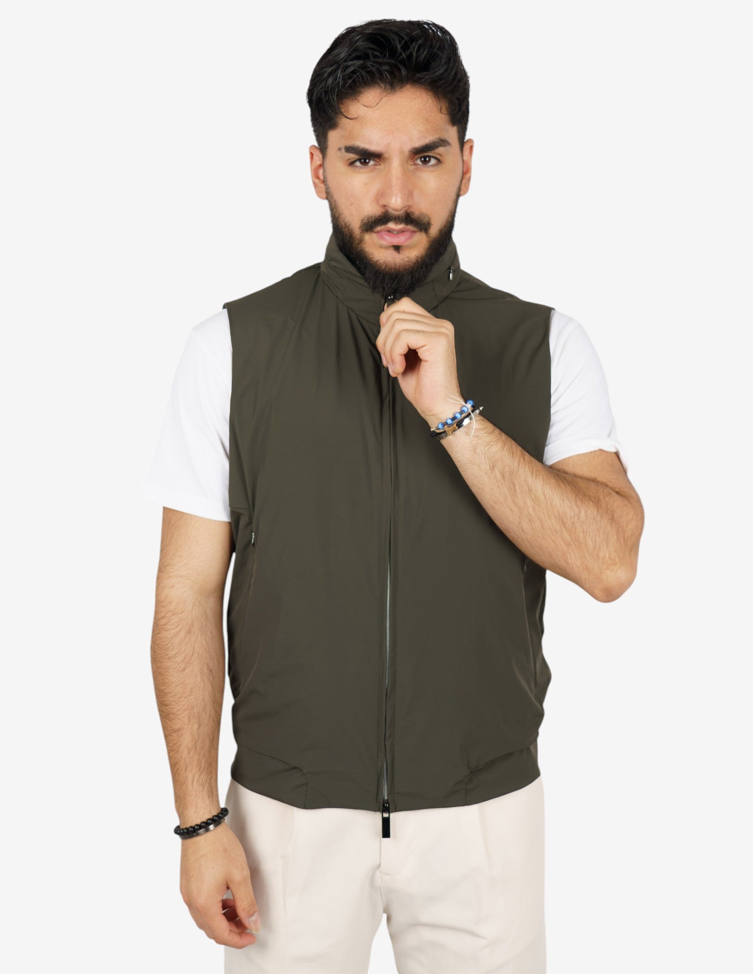 GILET SMANICATO EXTRA LIGHT NO STIRO