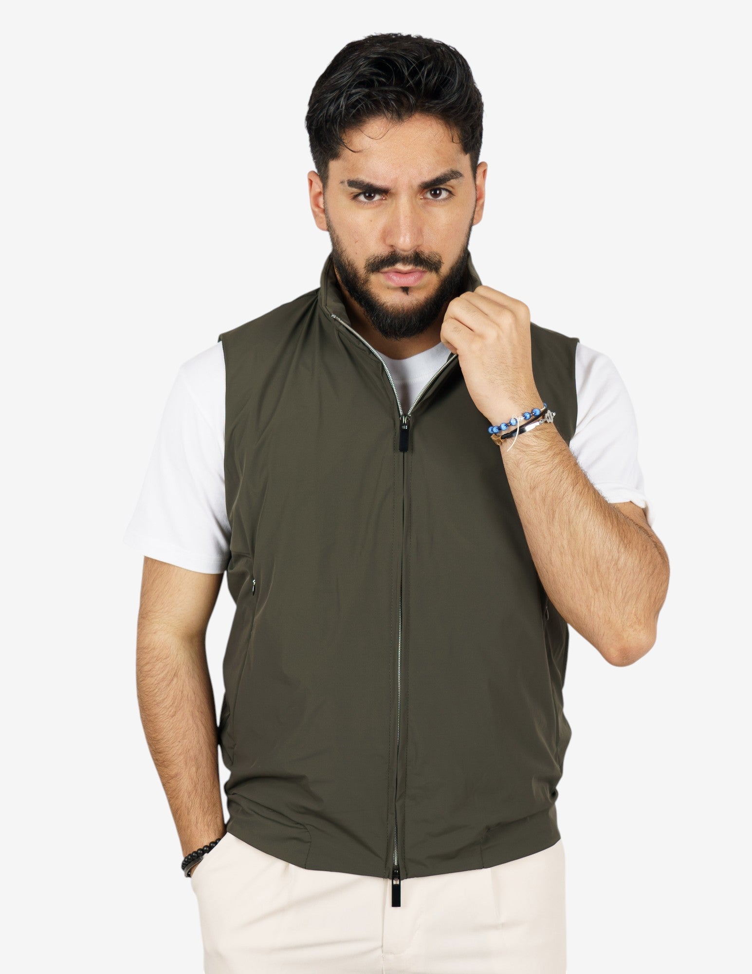 GILET SMANICATO EXTRA LIGHT NO STIRO