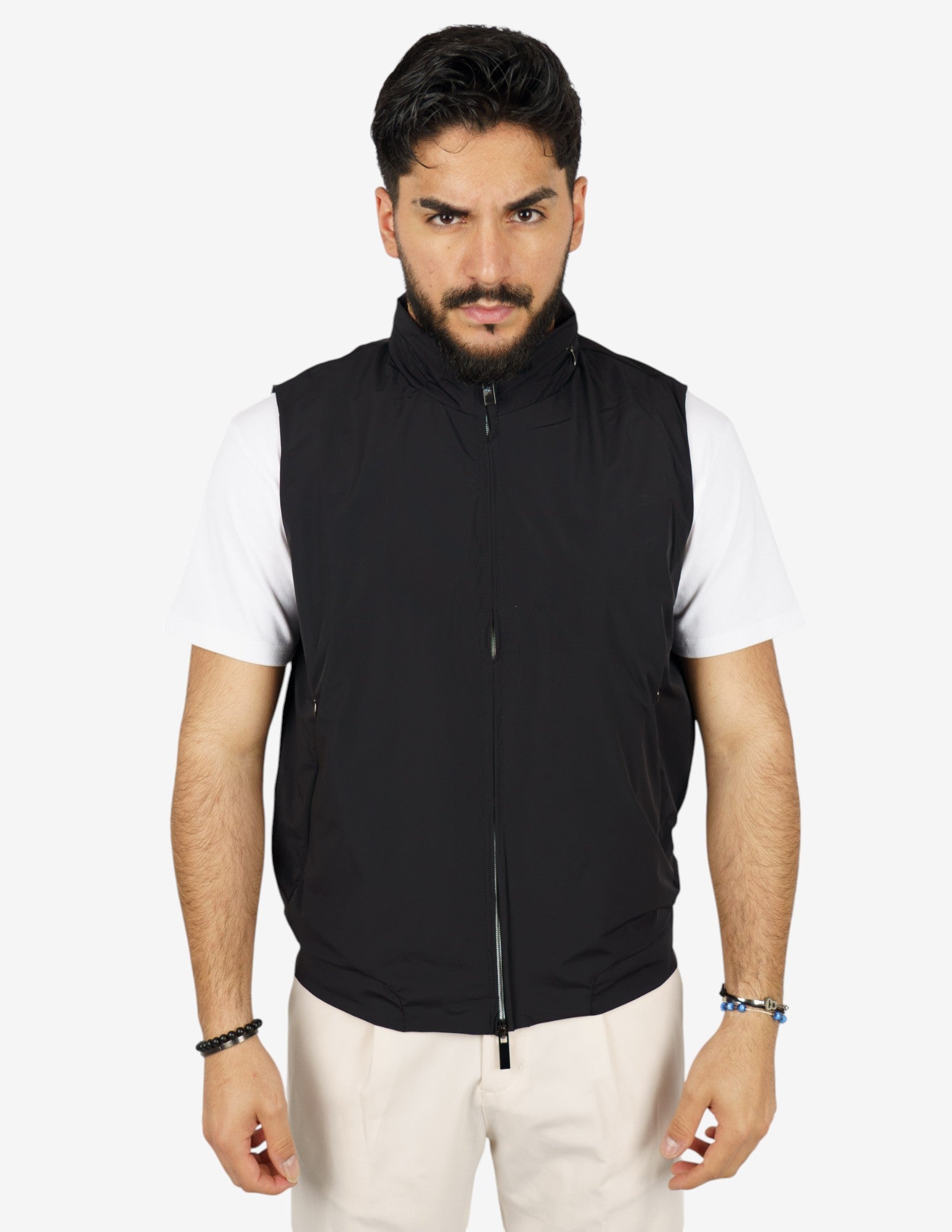 GILET SMANICATO EXTRA LIGHT NO STIRO
