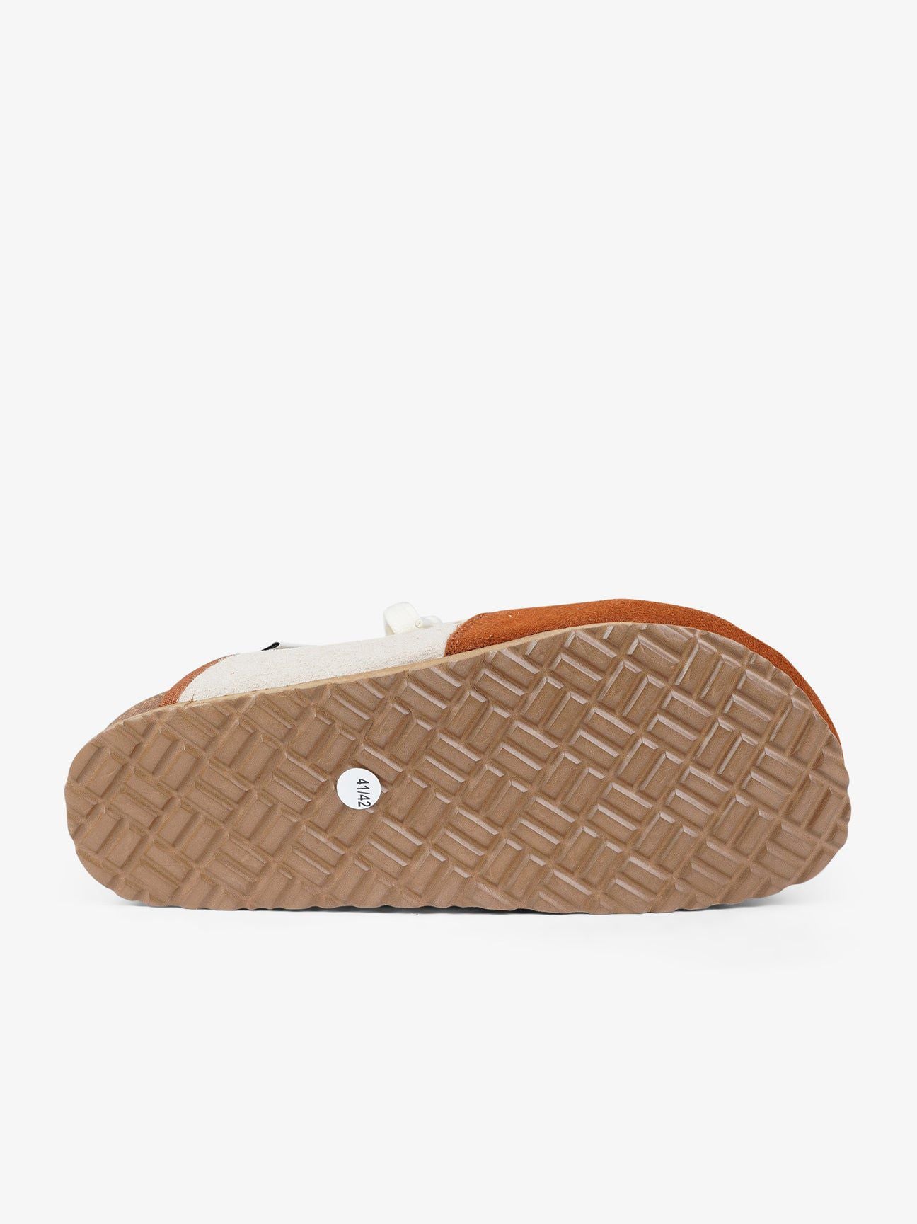 DUALSCAPE sabot uomo con lacci pelle marrone