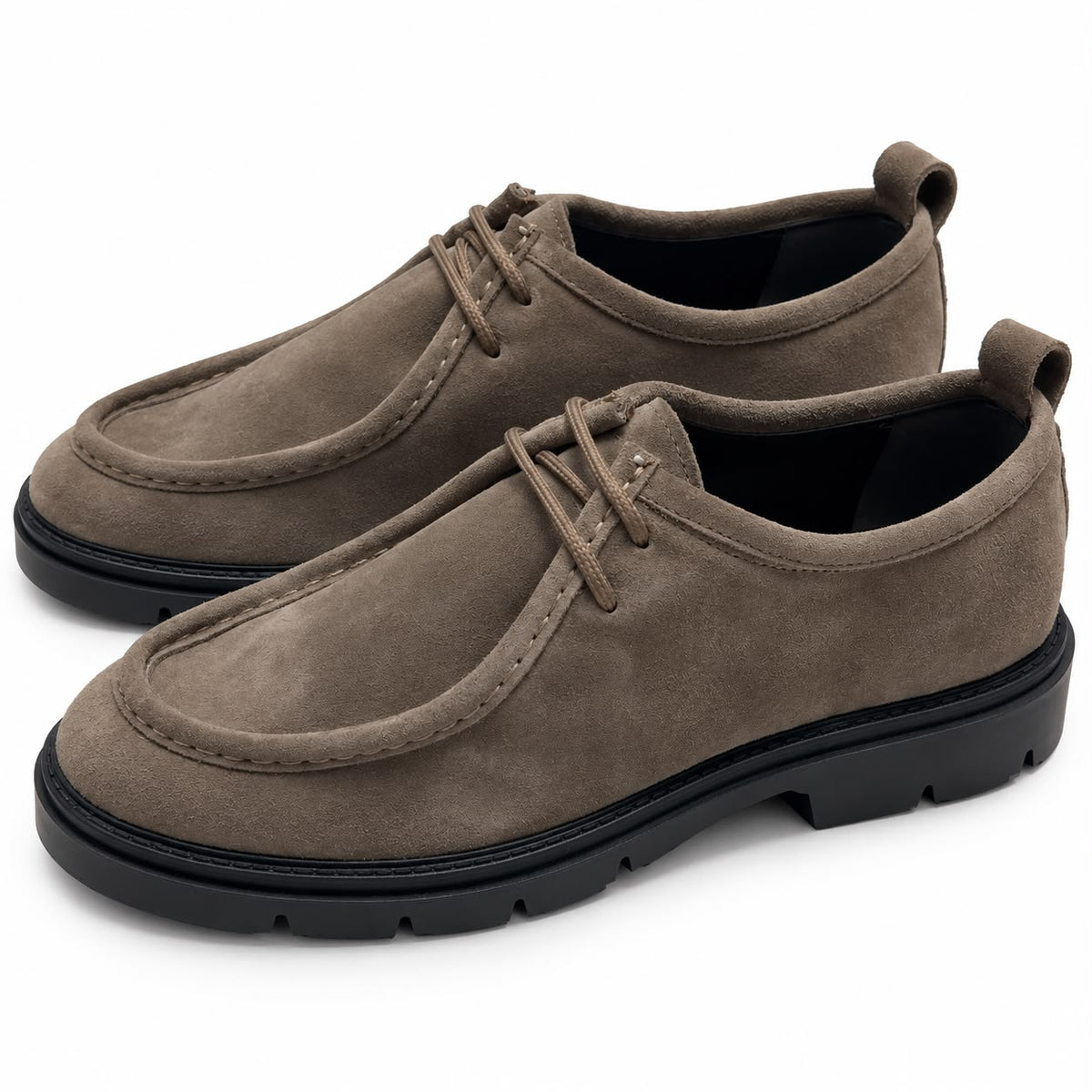 mocassino con lacci ingegnere fondo track