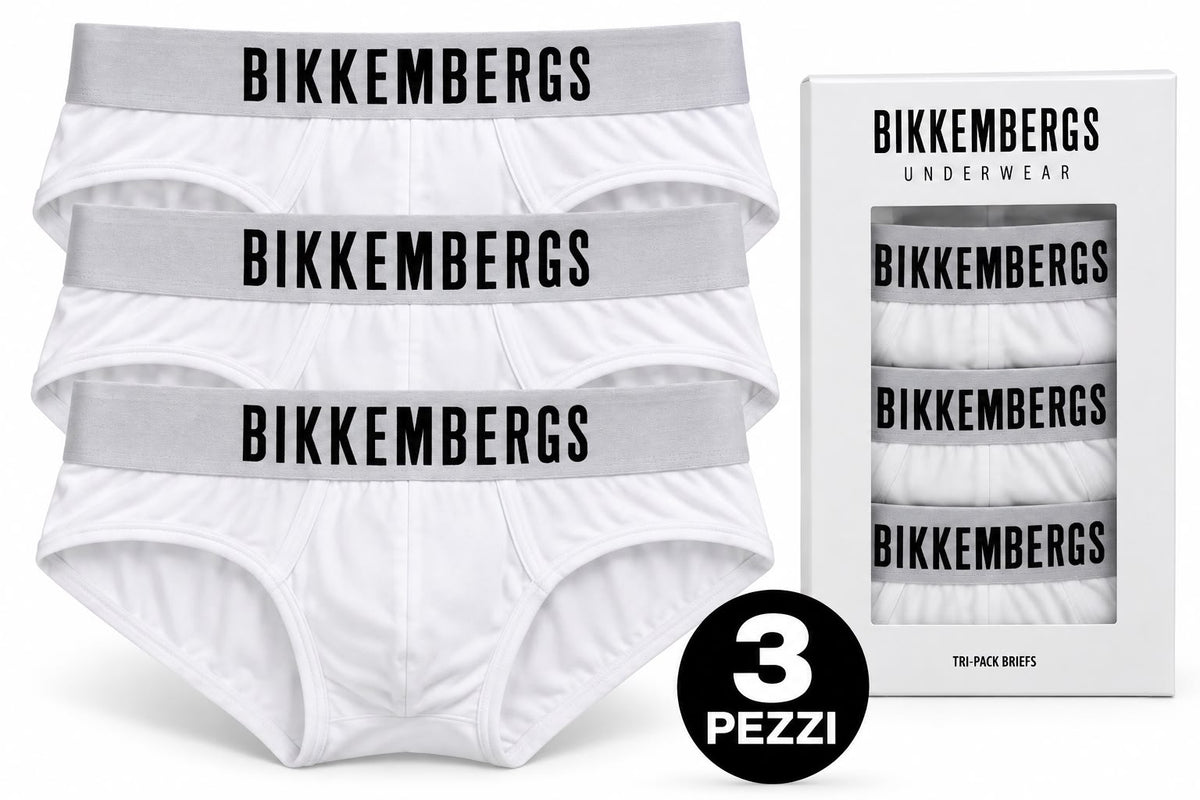 SLIP UOMO BIKKEMBERGS SET DA 3 PEZZI
