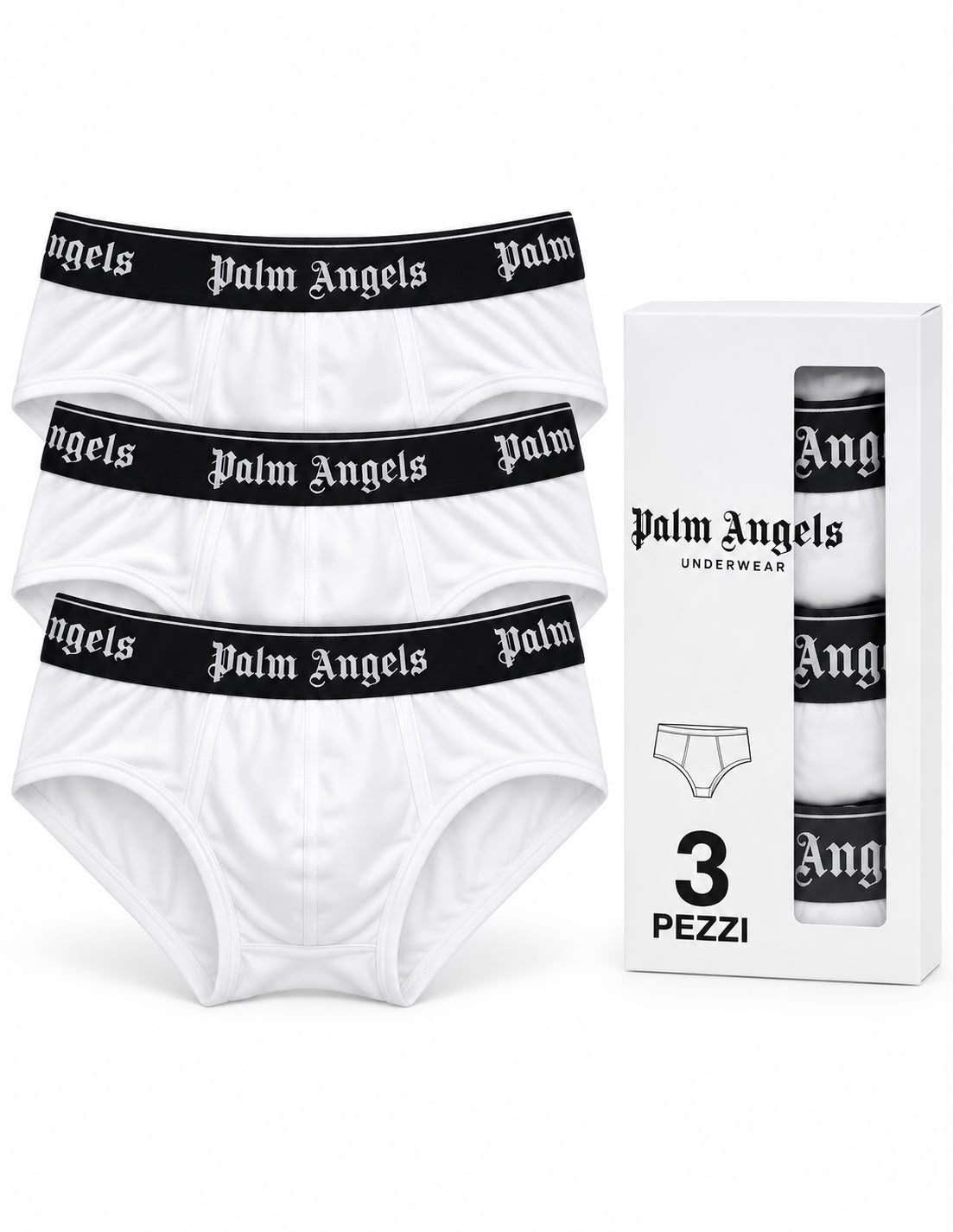 slip uomo palm angels set da 3 pezzi