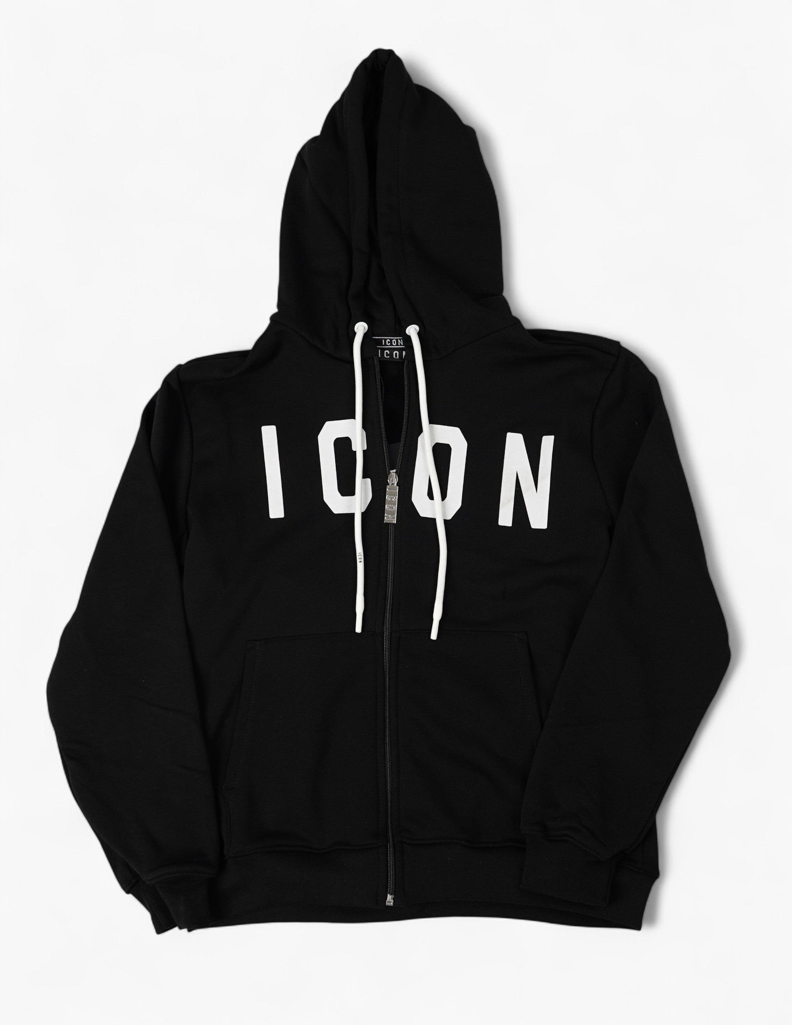 FELPA ICON CAPPUCCIO CON ZIP