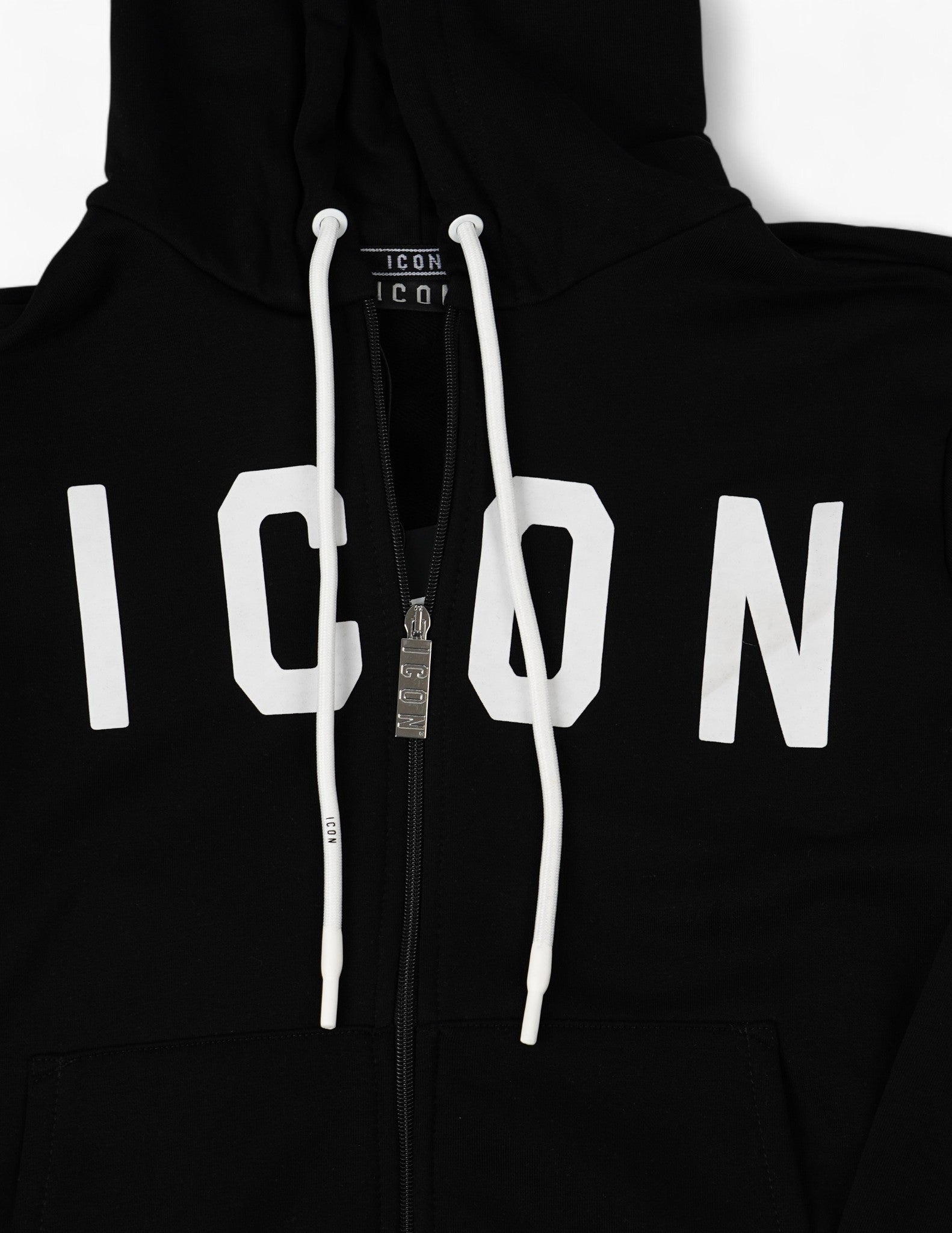 FELPA ICON CAPPUCCIO CON ZIP