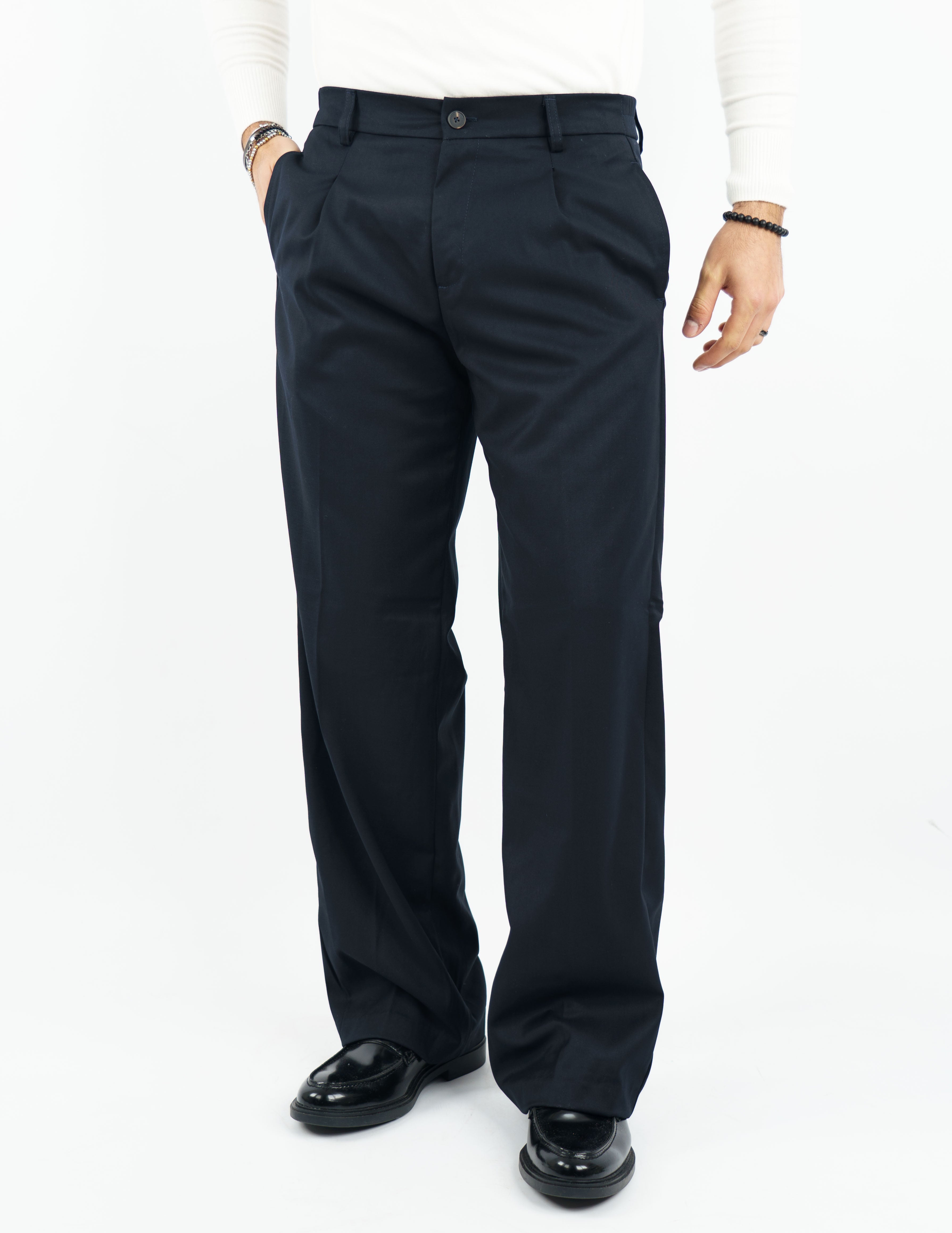 pantalone gamba larga premium