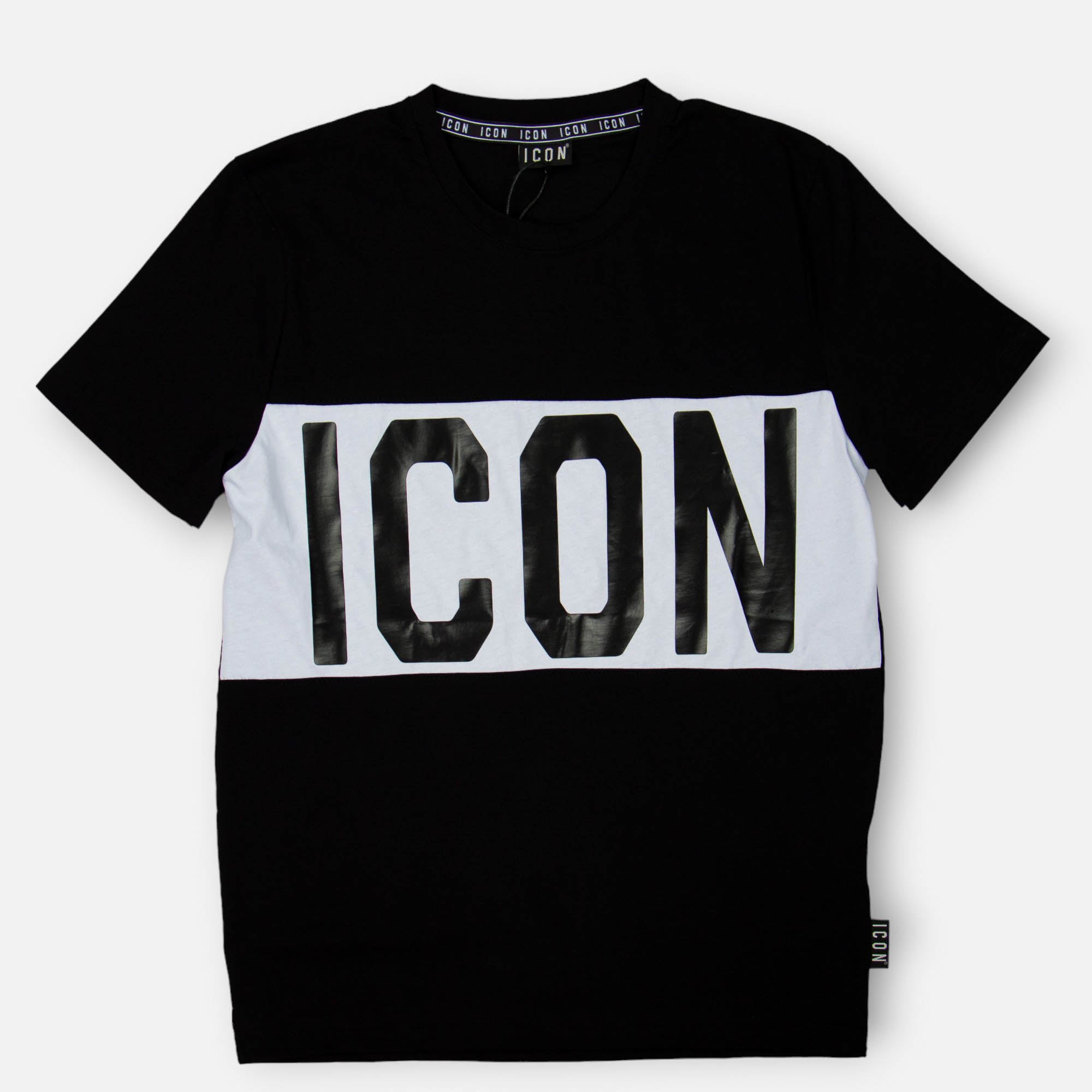t-shirt uomo girocollo in cotone ICON