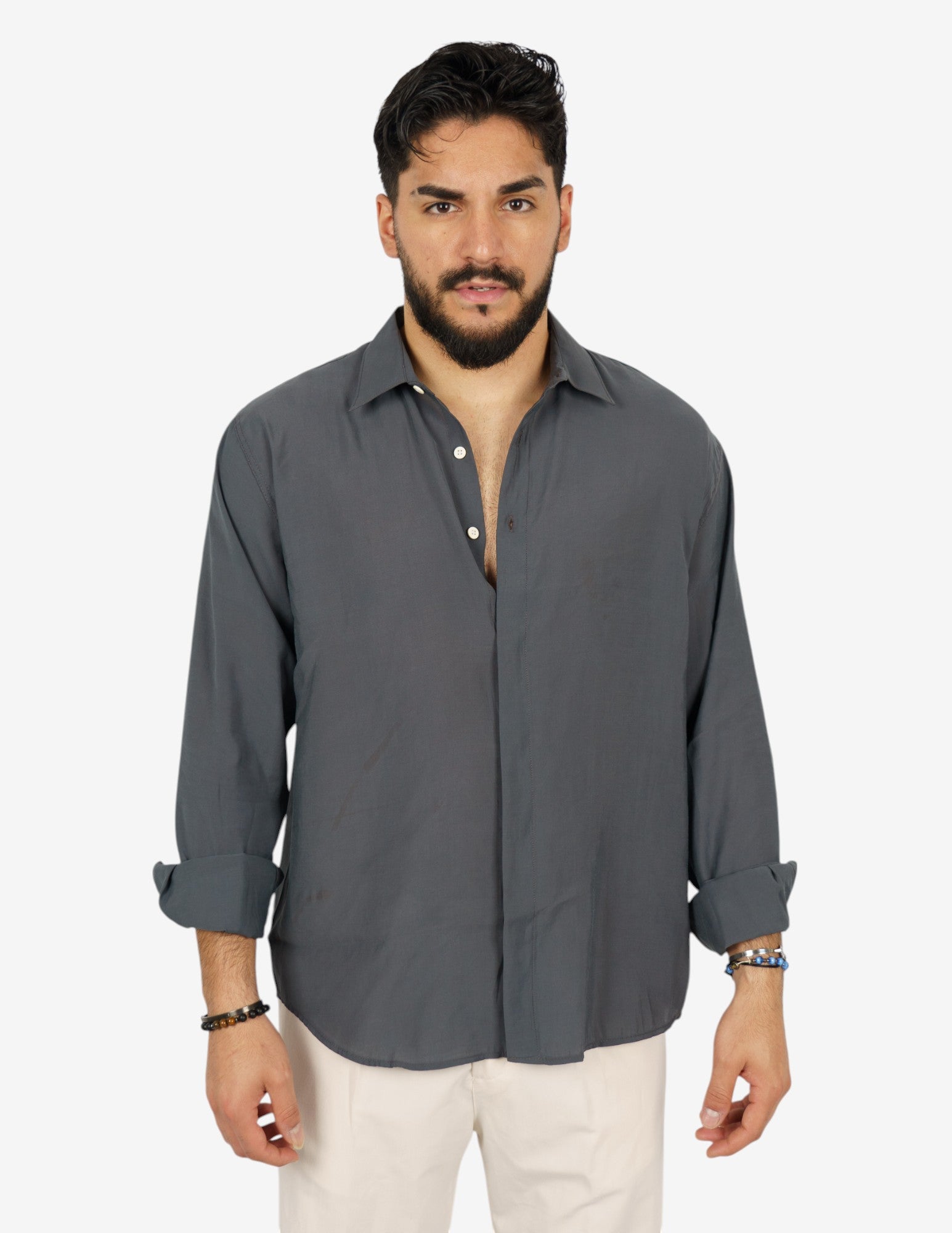 camicia morbida in tessuto leggero