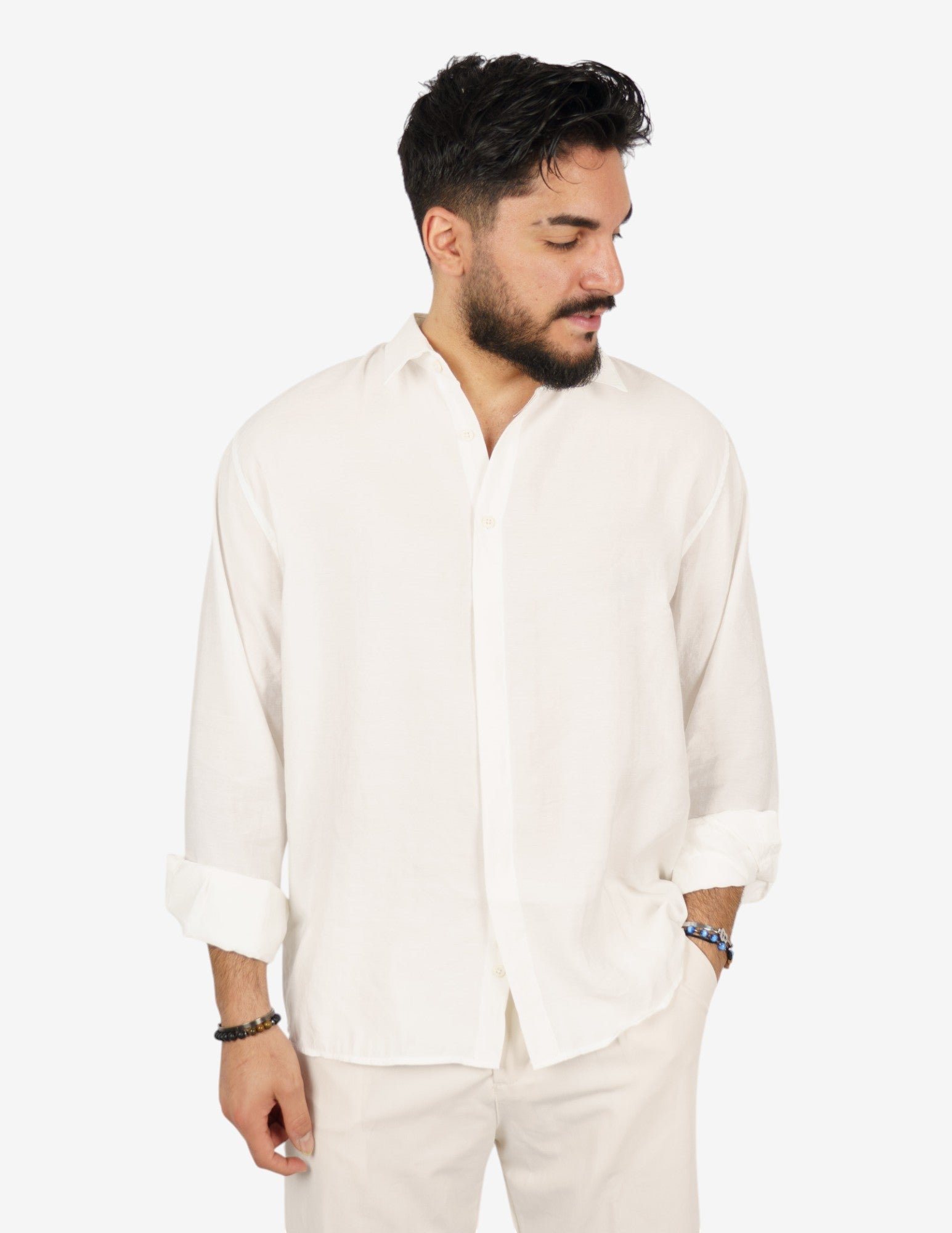 camicia morbida in tessuto leggero