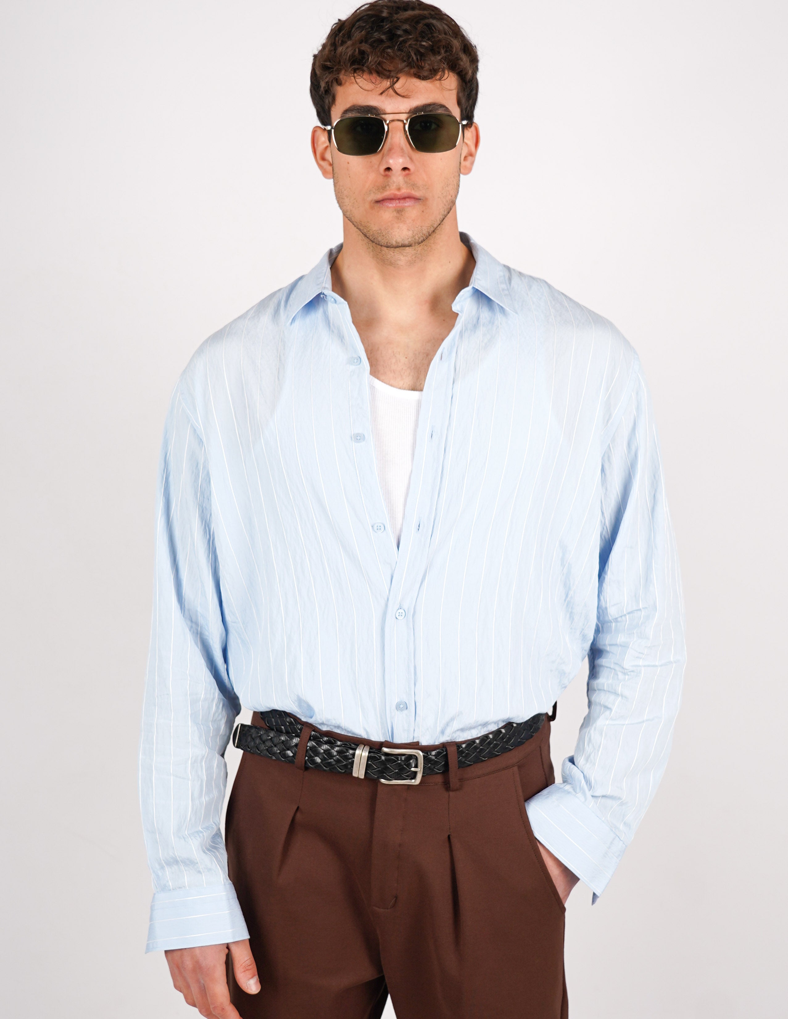 camicia in viscosa leggera
