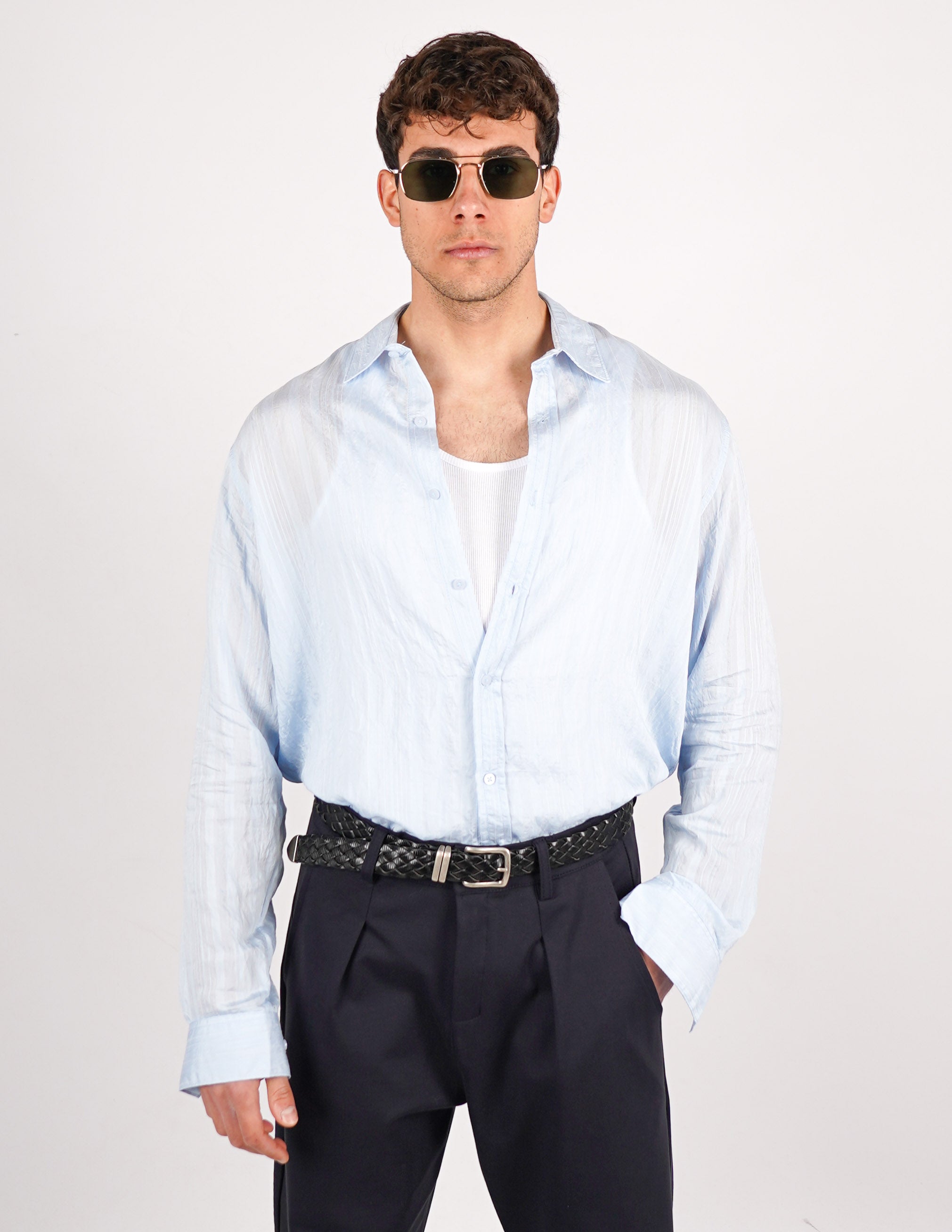 camicia in viscosa leggera