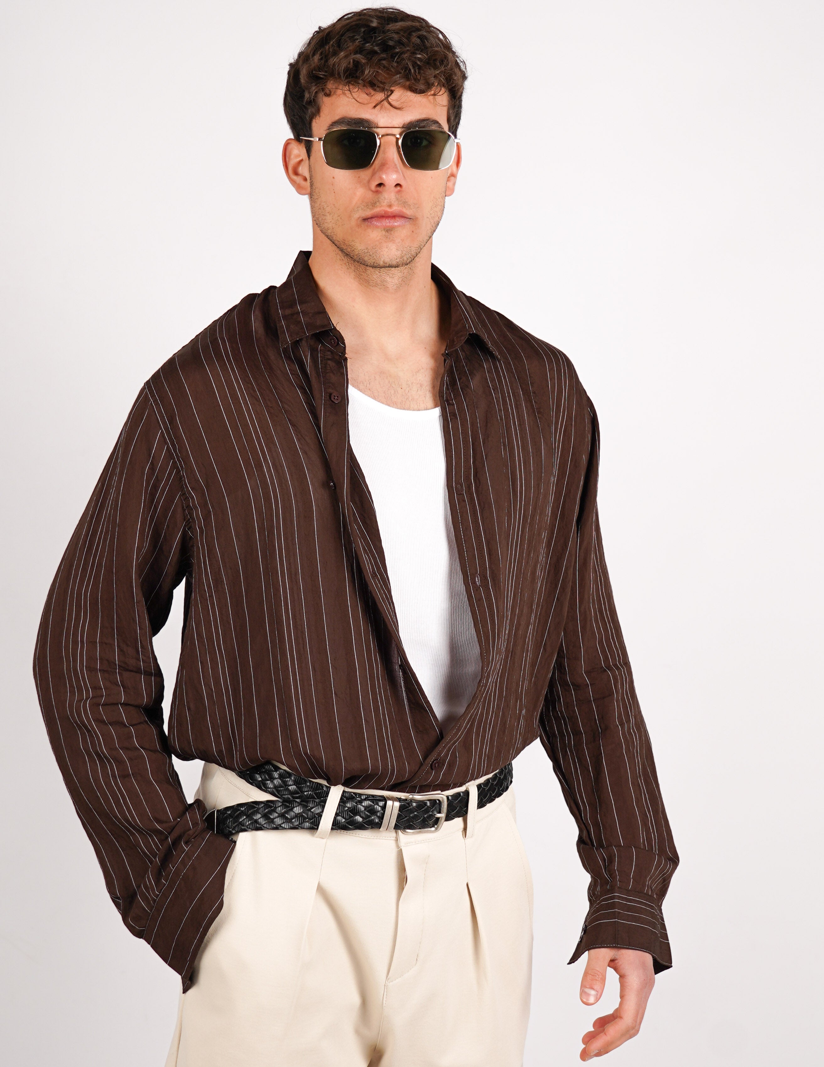 camicia in viscosa leggera