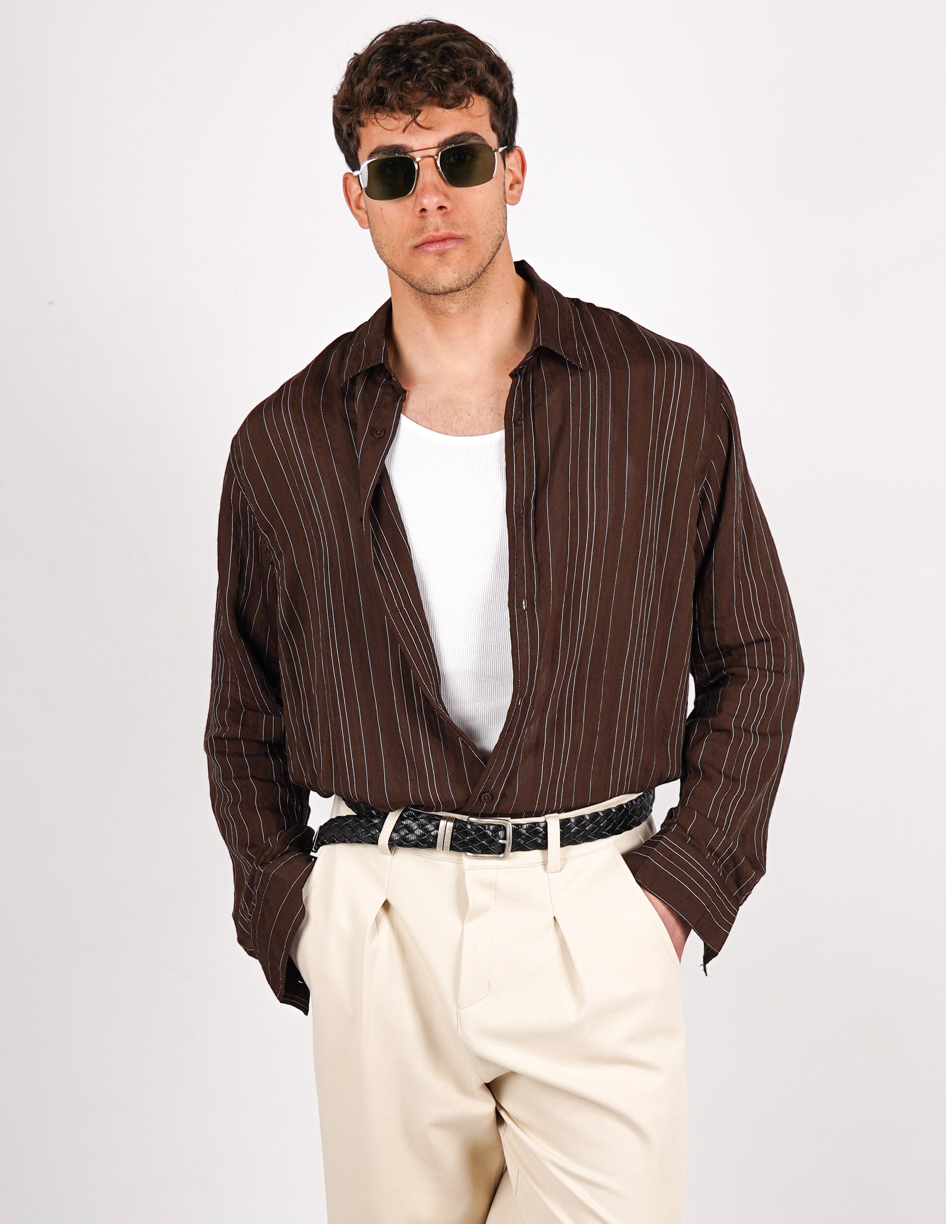 camicia in viscosa leggera