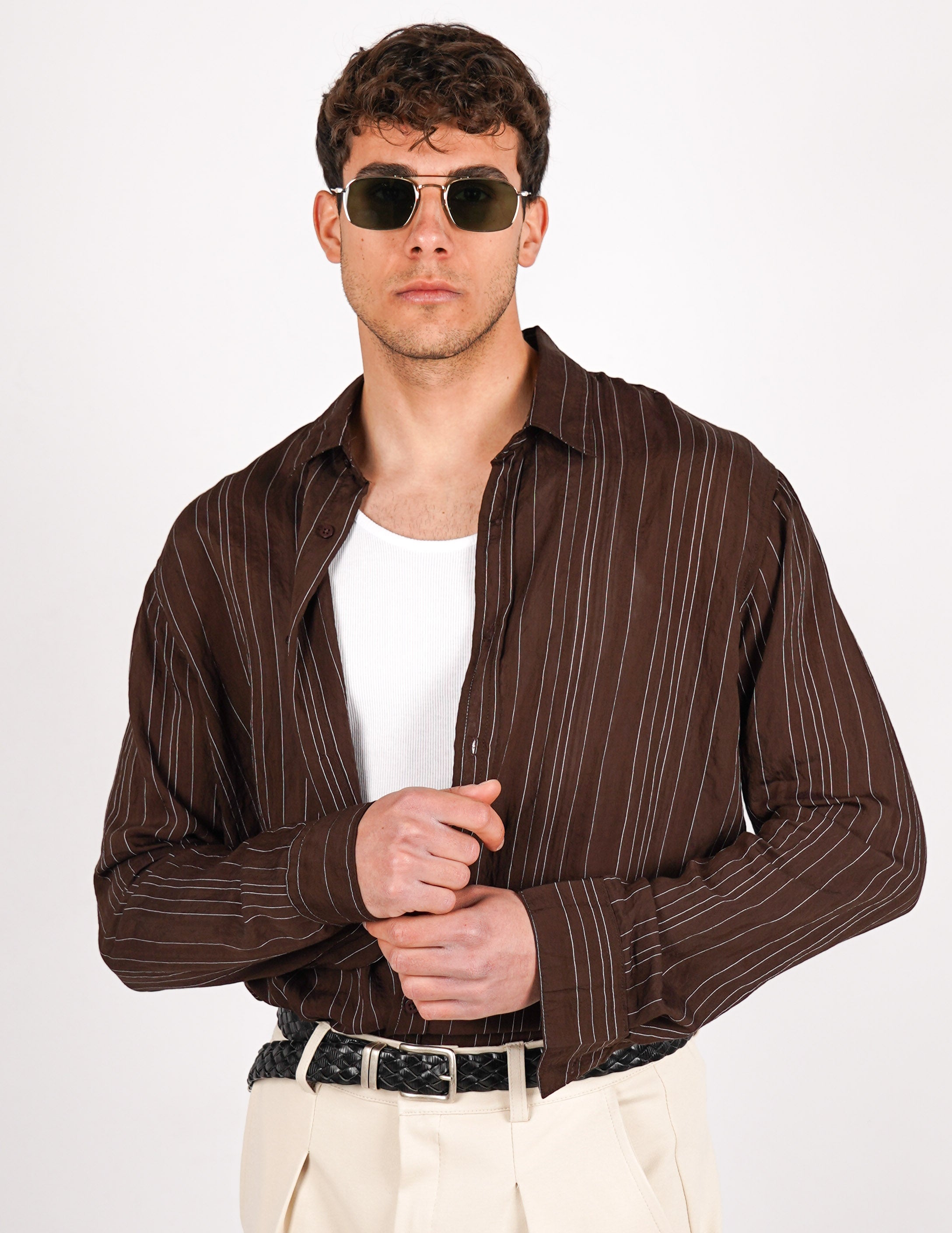 camicia in viscosa leggera