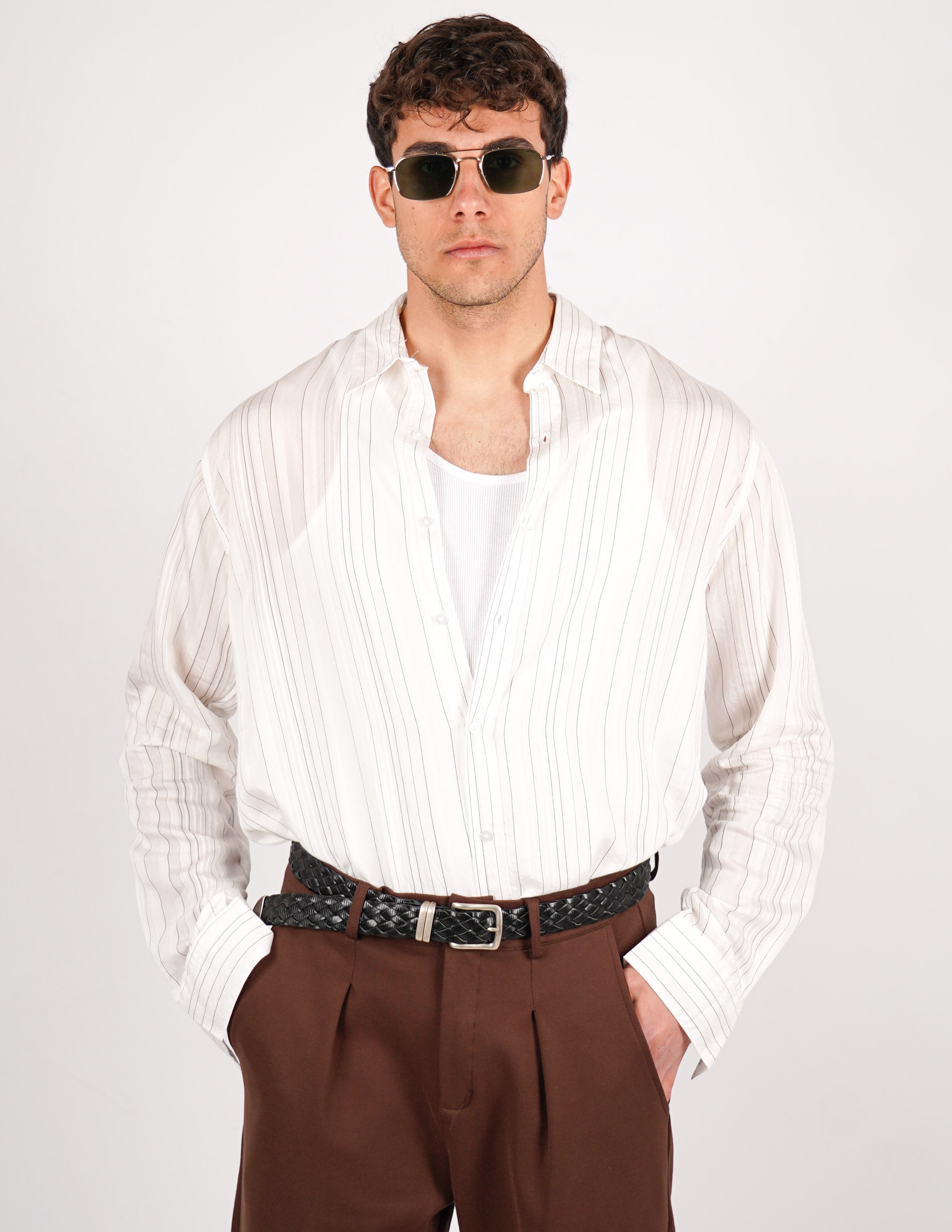 camicia in viscosa leggera
