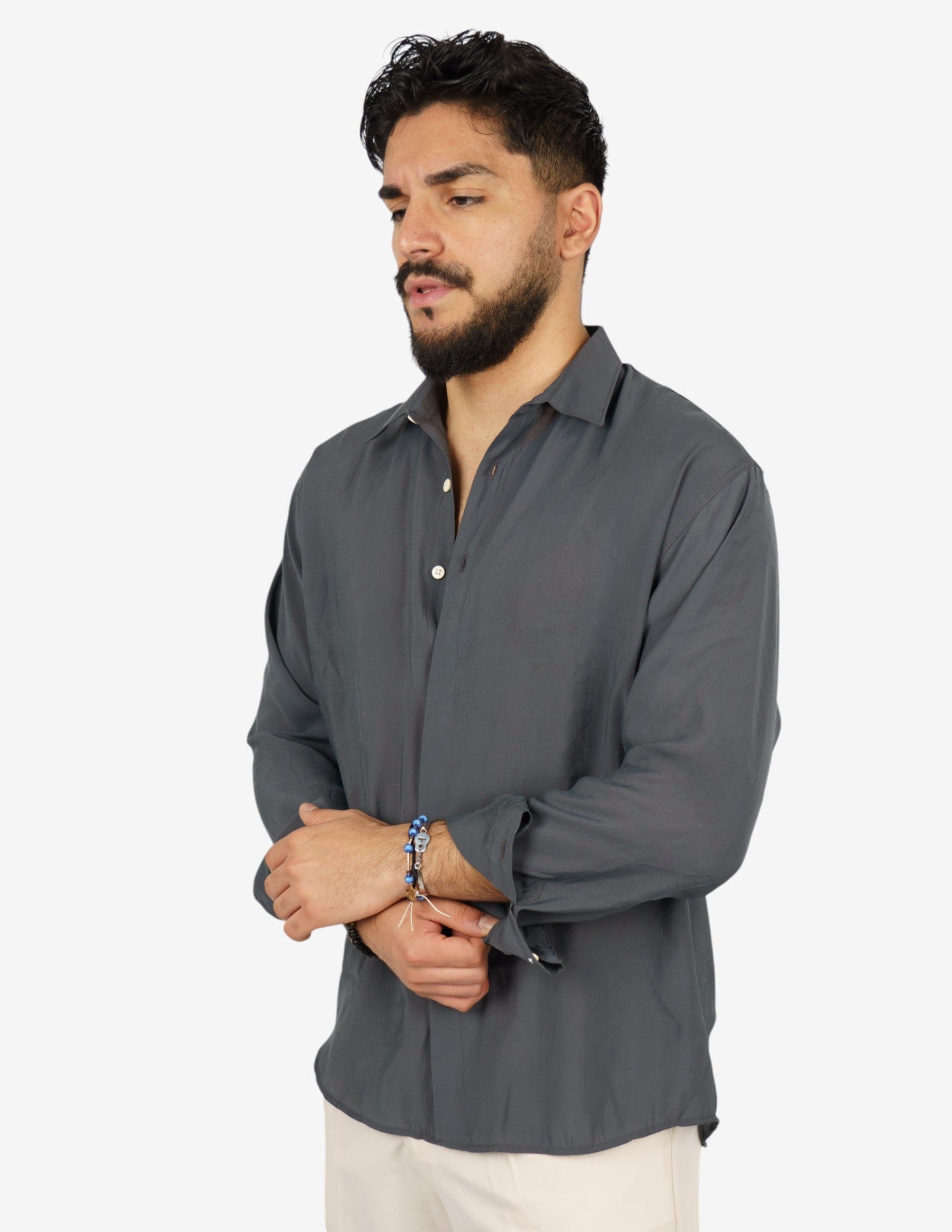 camicia morbida in tessuto leggero