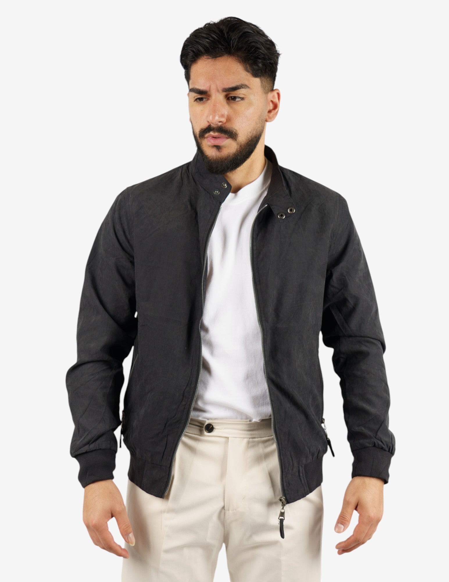 giubbino leggero in camoscio