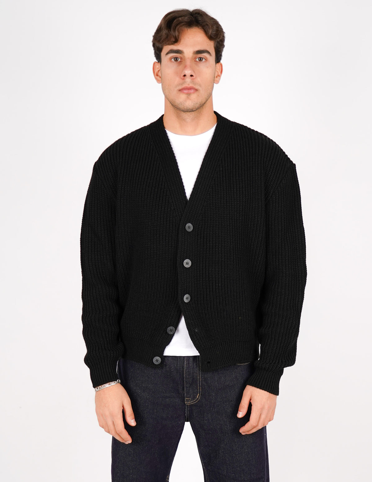 cardigan crop tinta unita