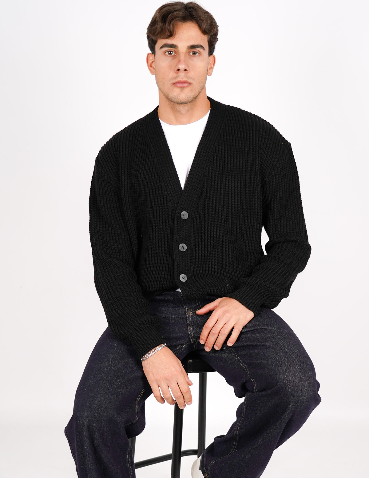 cardigan crop tinta unita