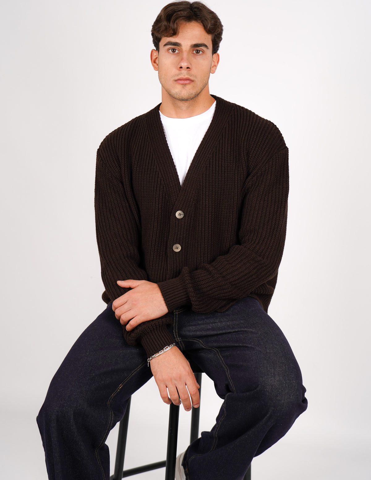 cardigan crop tinta unita