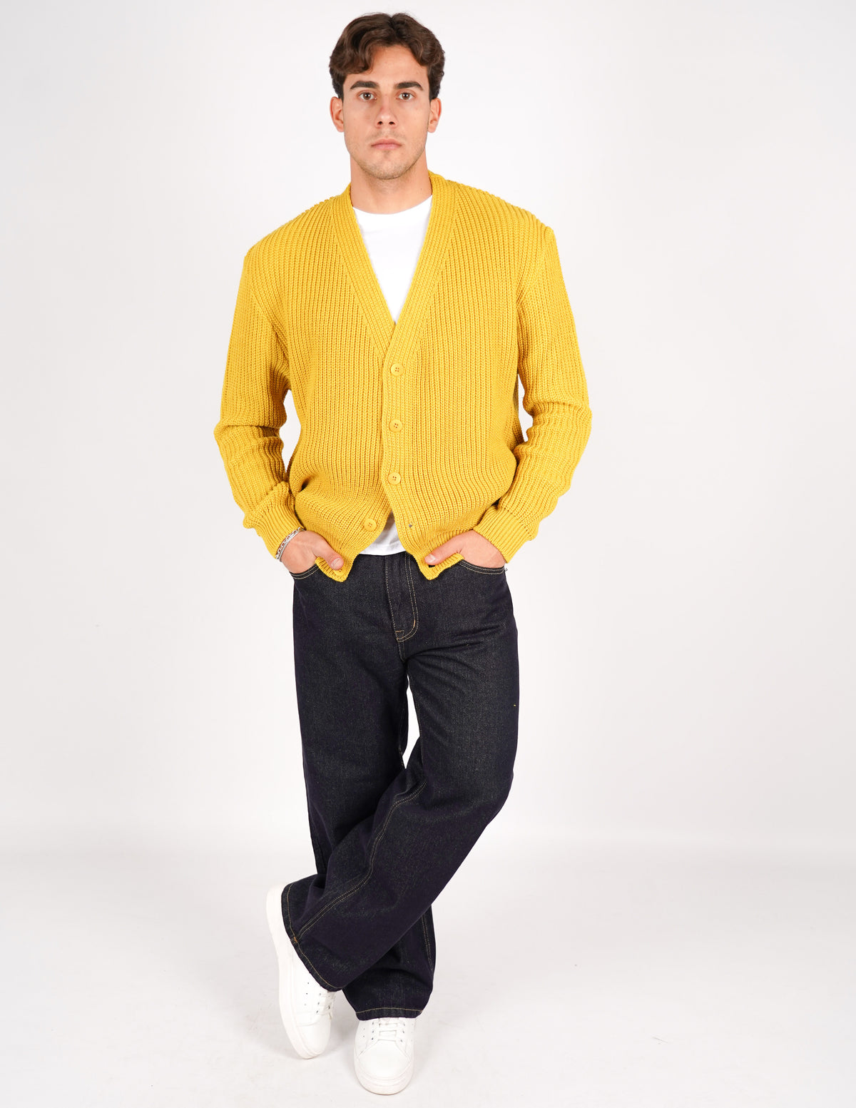 cardigan crop tinta unita