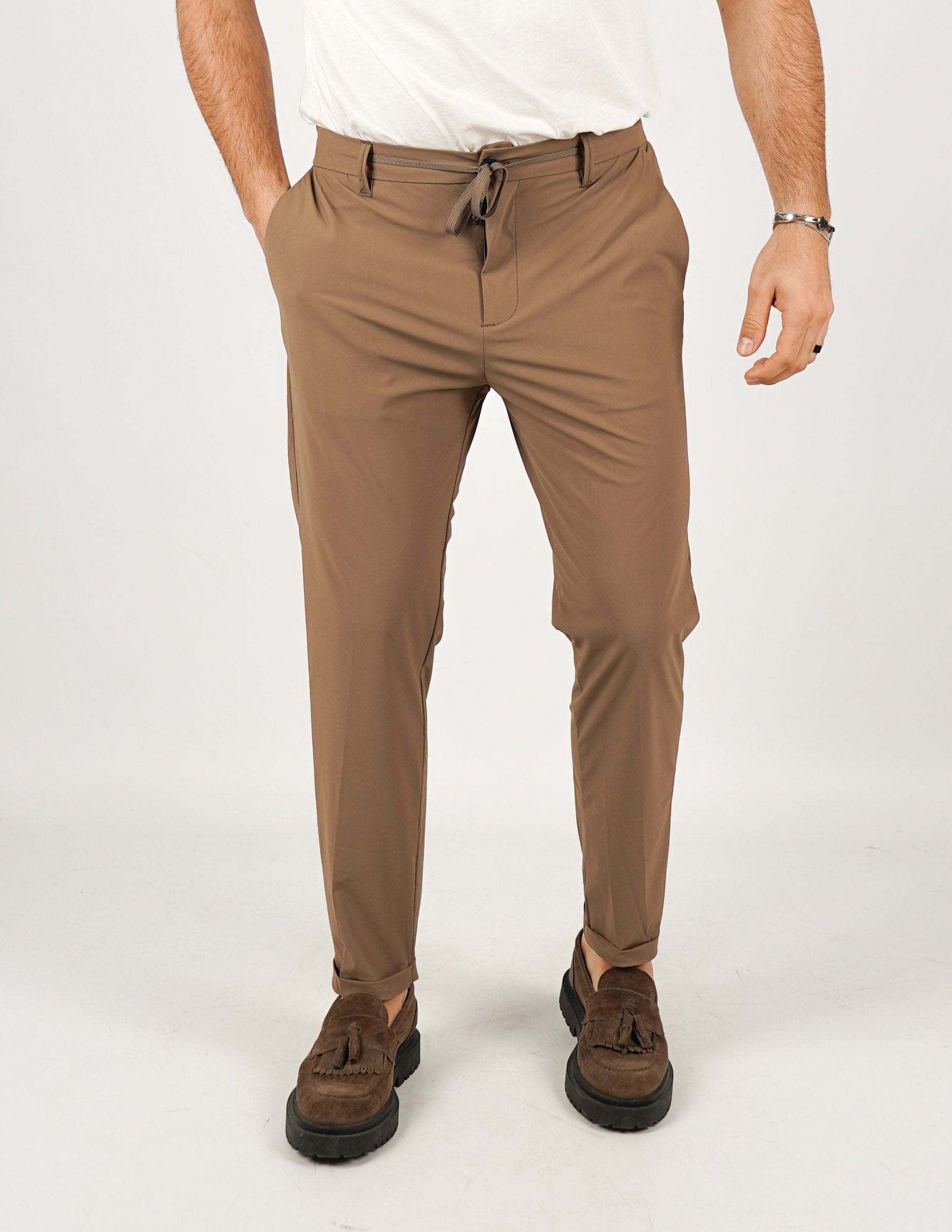PANTALONE TESSUTO "EXTRA LIGHT NO STIRO"