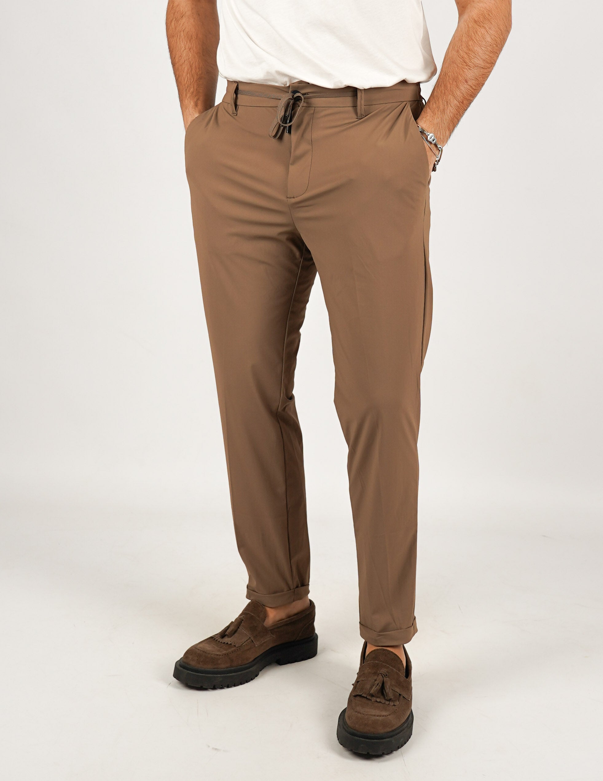 PANTALONE TESSUTO "EXTRA LIGHT NO STIRO"