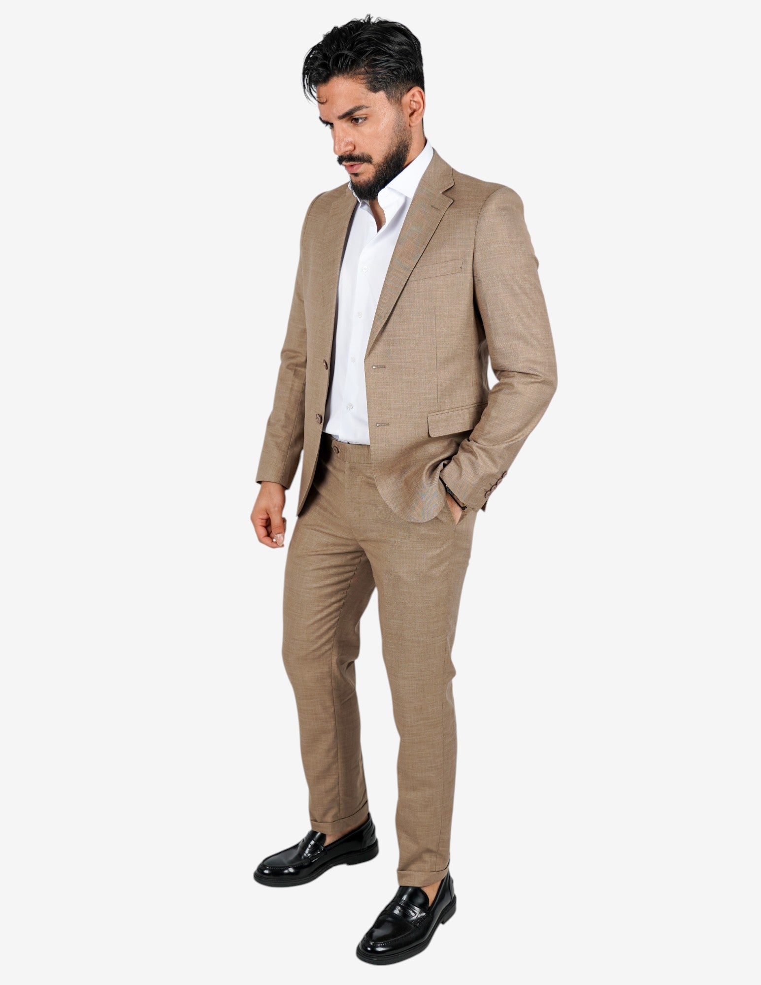 abito elegante monopetto casual