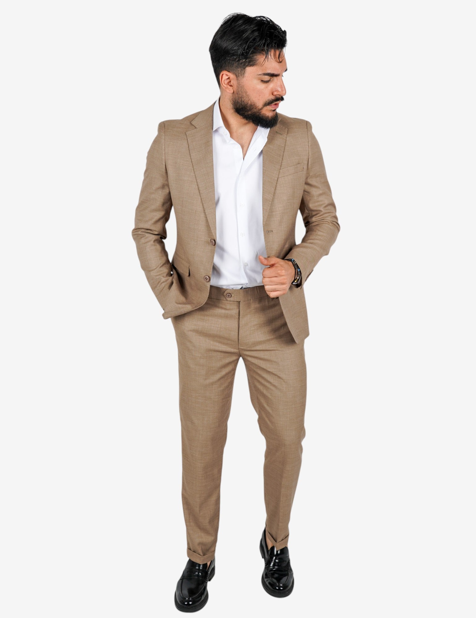 abito elegante monopetto casual
