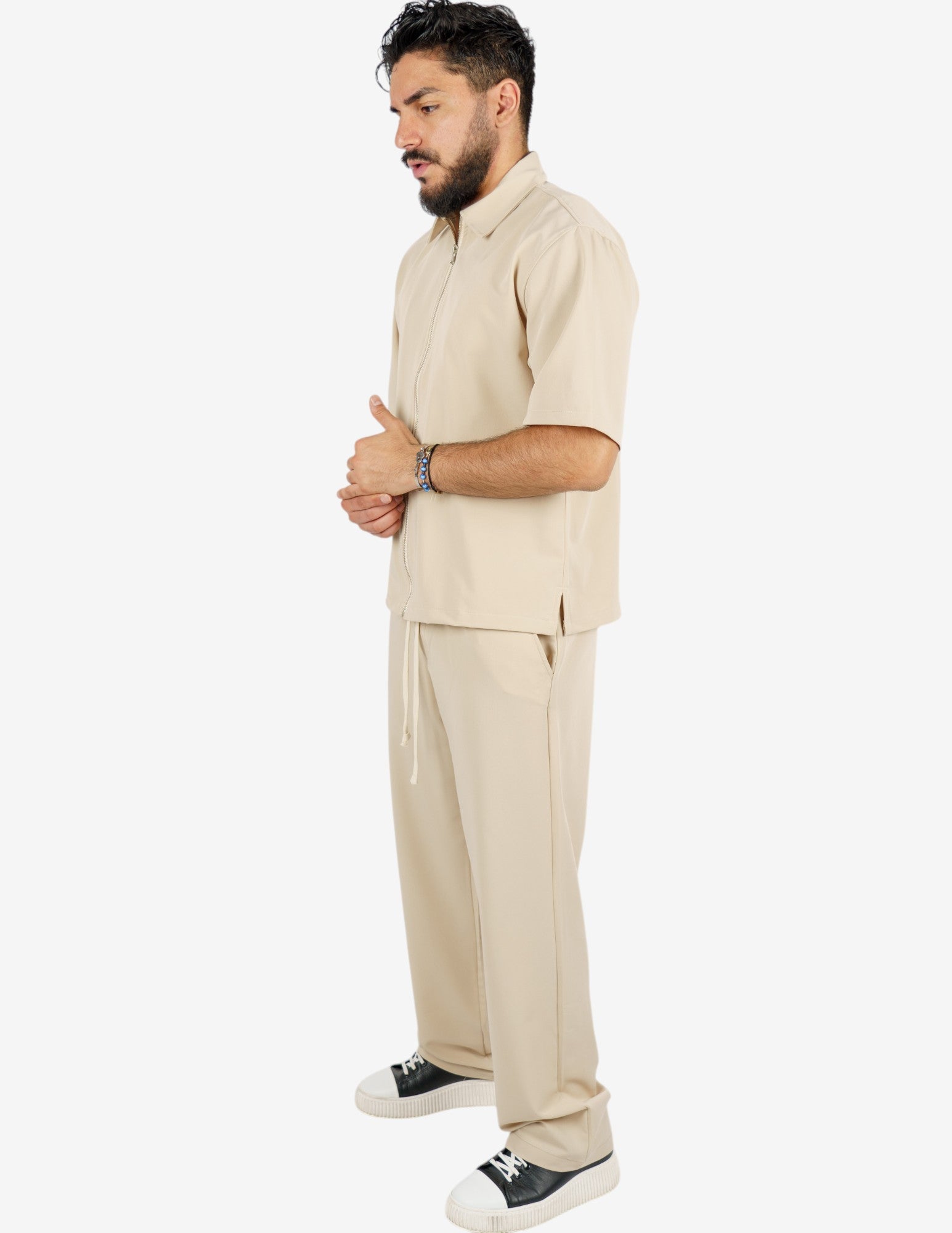 coordinato tinta unita casual