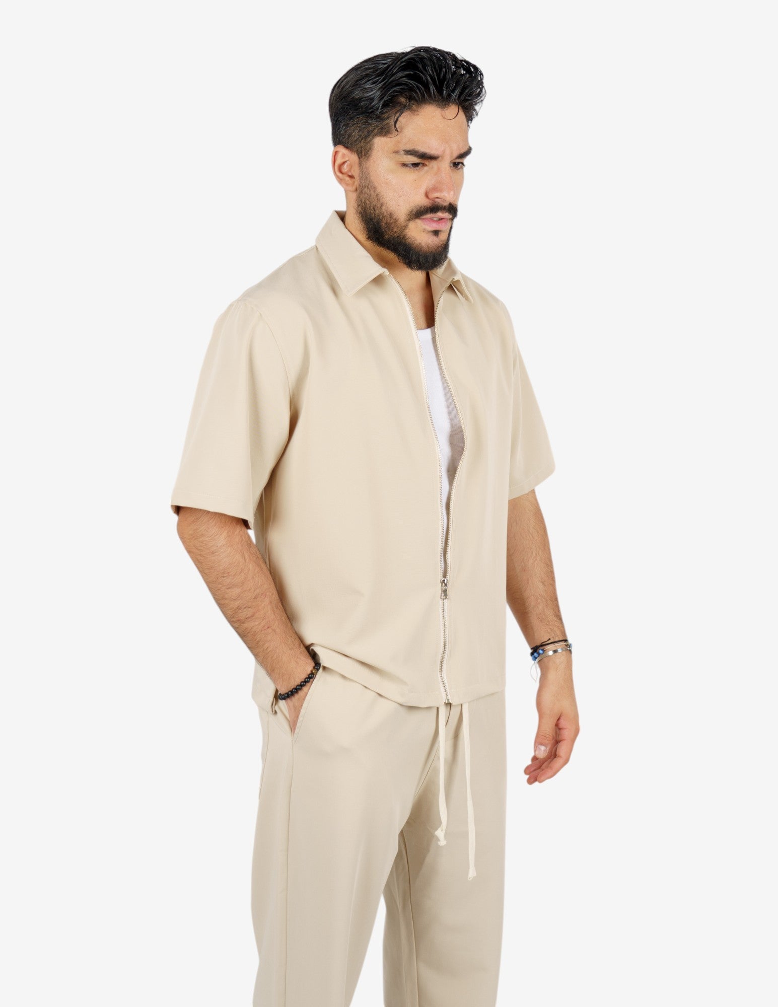 coordinato tinta unita casual