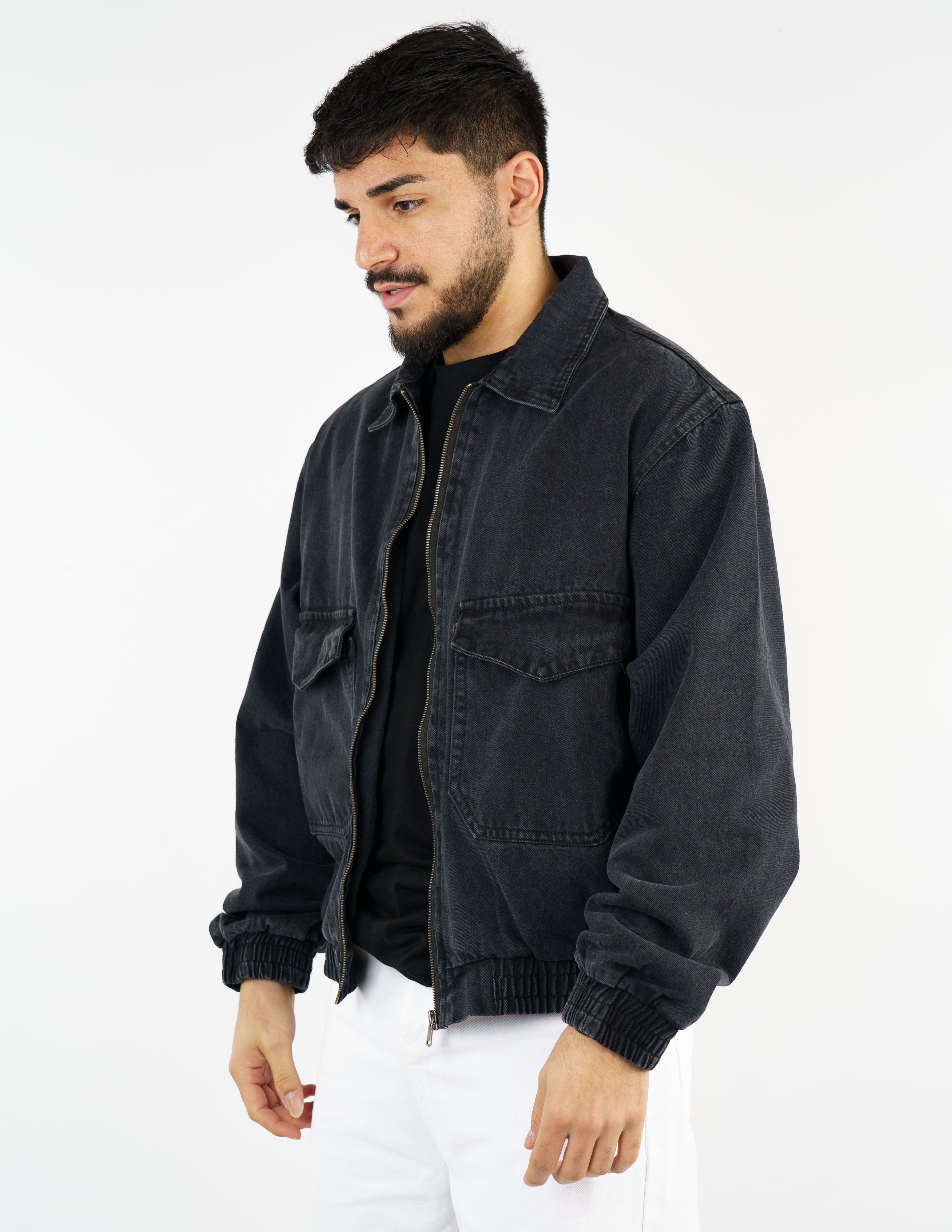 giubbino in denim