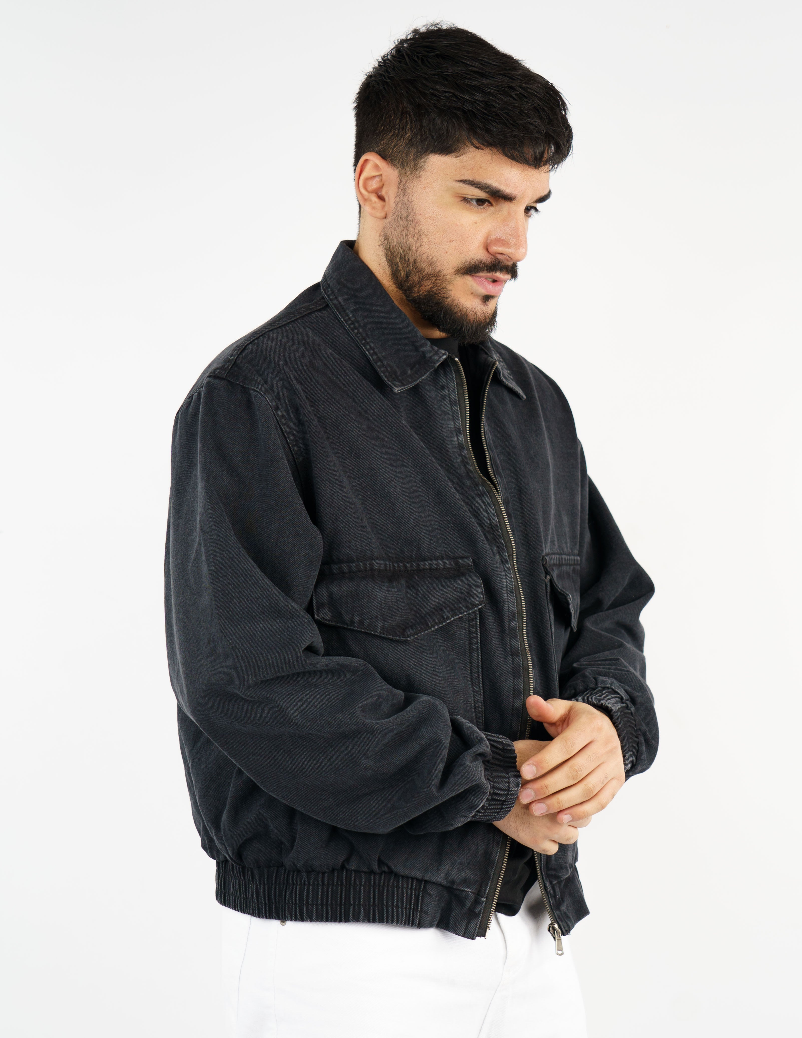 giubbino in denim