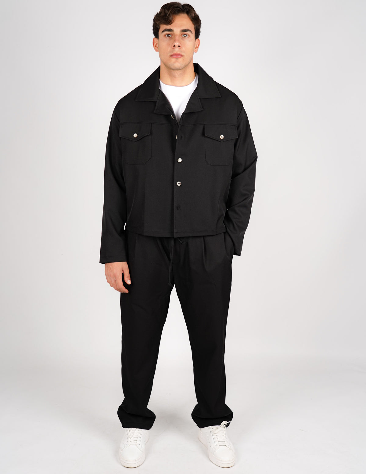 coordinato con giubbino + jogger baggy
