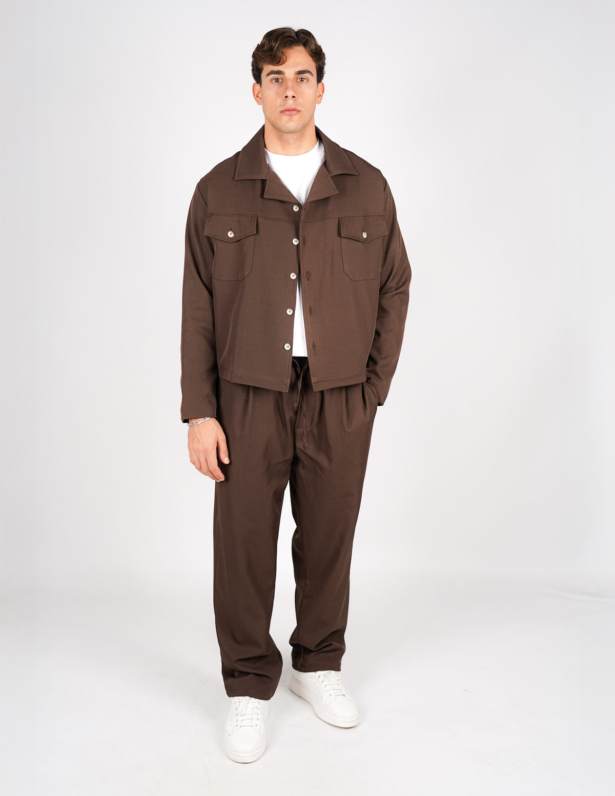 coordinato con giubbino + jogger baggy