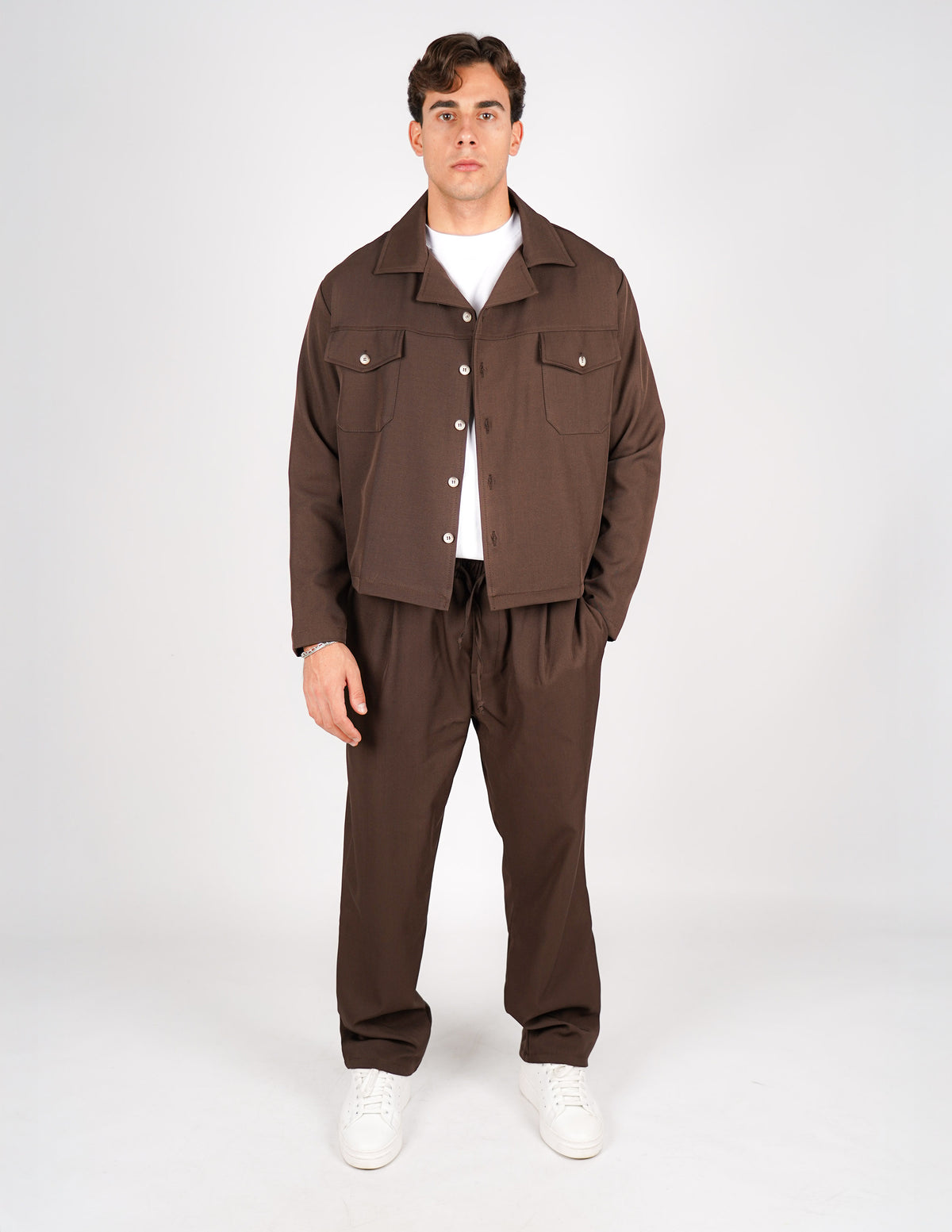 coordinato con giubbino + jogger baggy