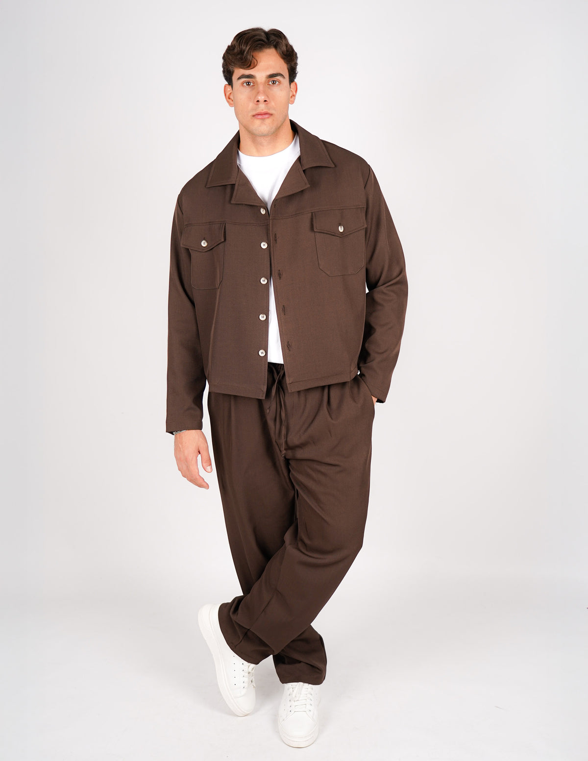 coordinato con giubbino + jogger baggy