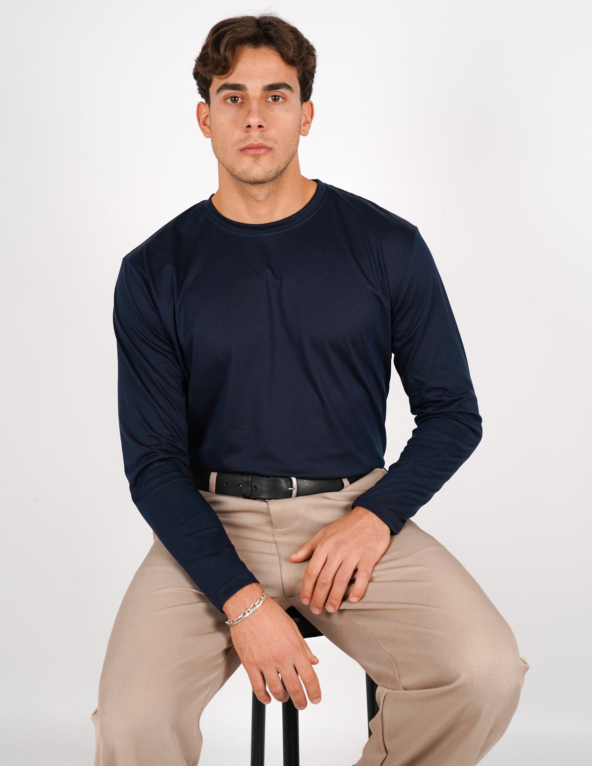 maglia manica lunga in scozia fine tex