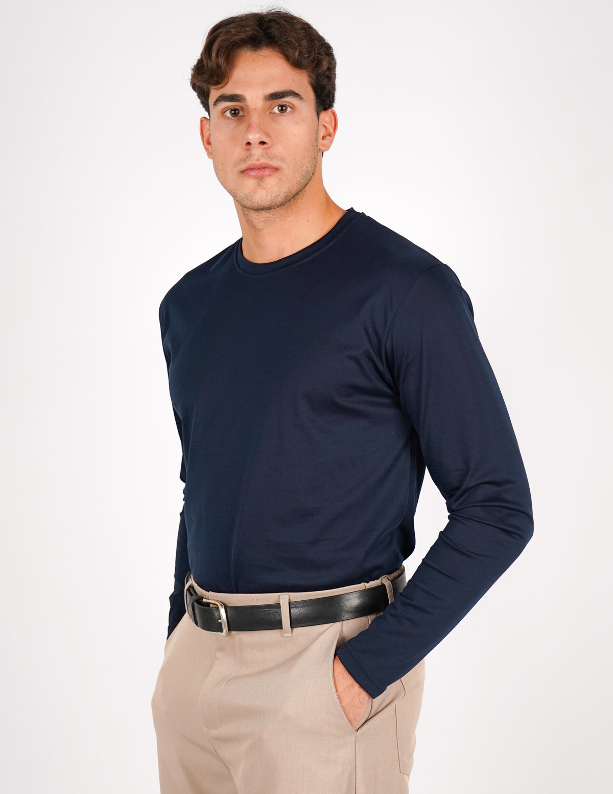 maglia manica lunga in scozia fine tex