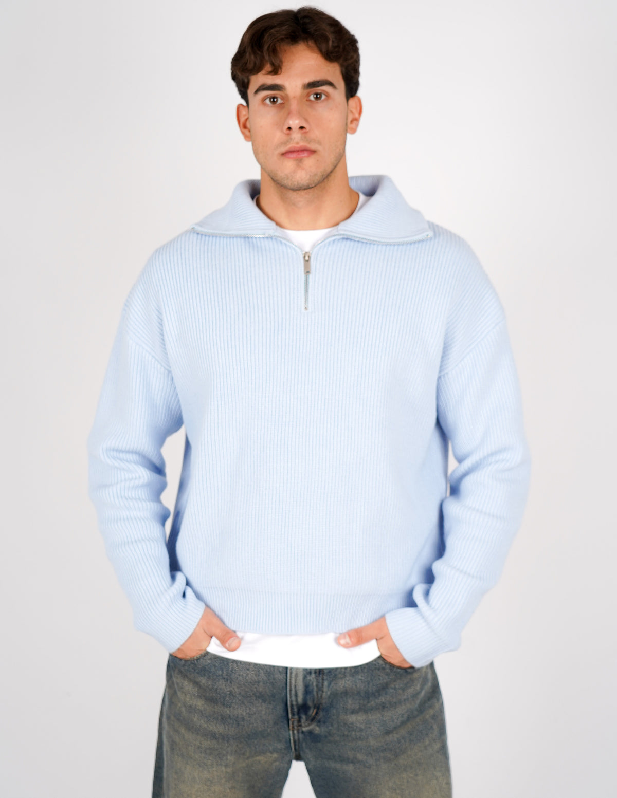 maglione camionista crop fit