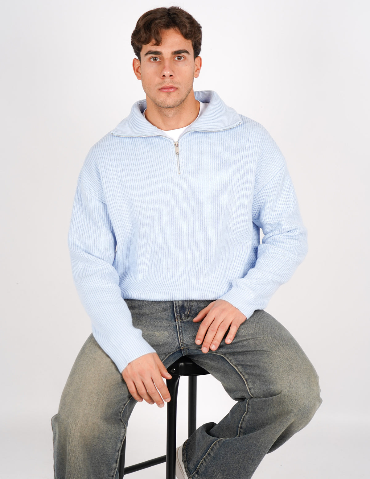maglione camionista crop fit