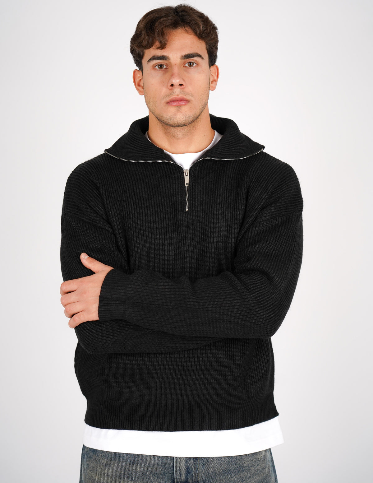 maglione camionista crop fit