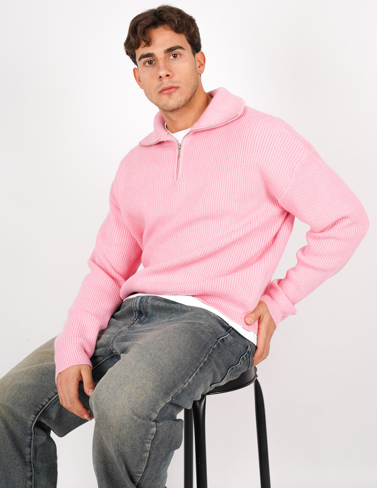 maglione camionista crop fit