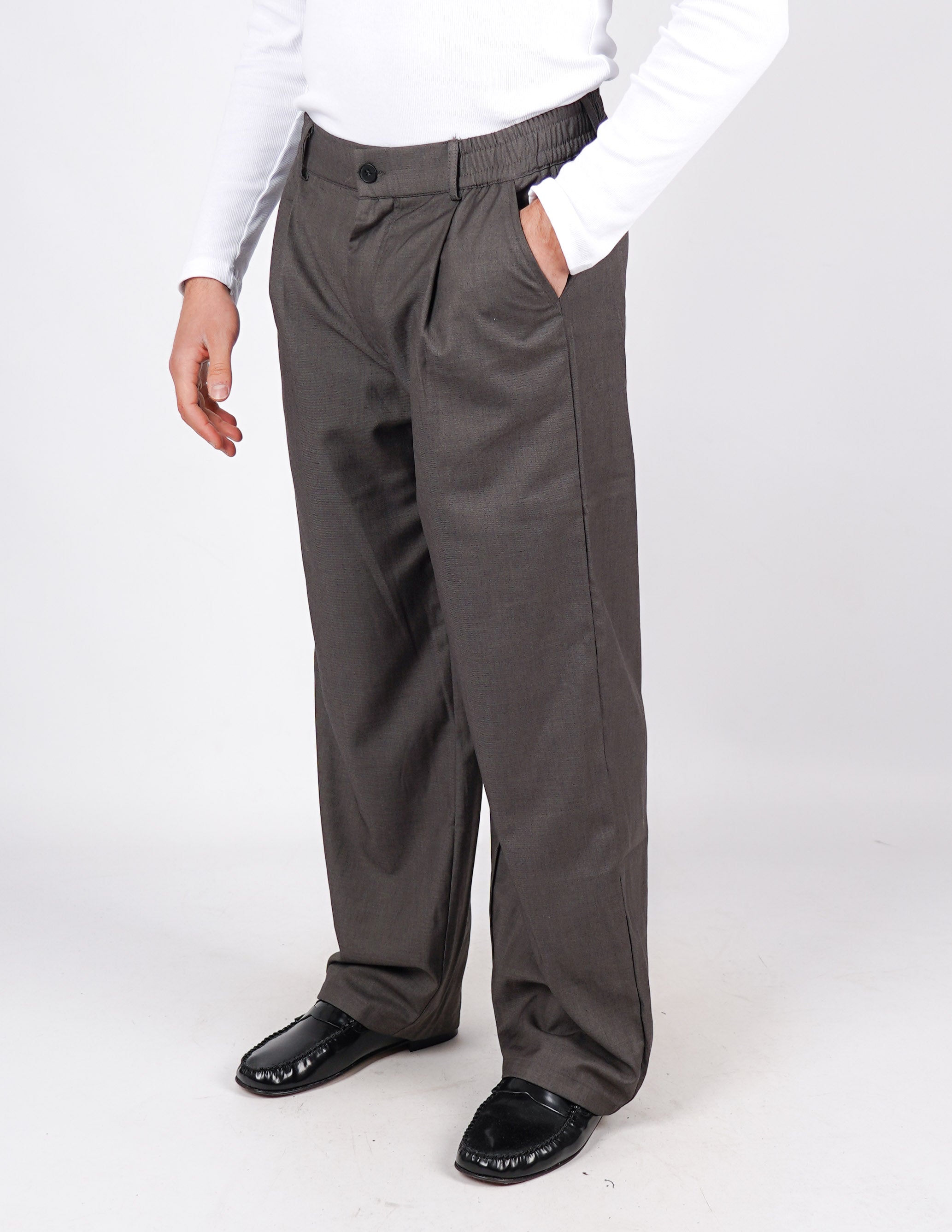 pantalone sartoriale fondo ampio