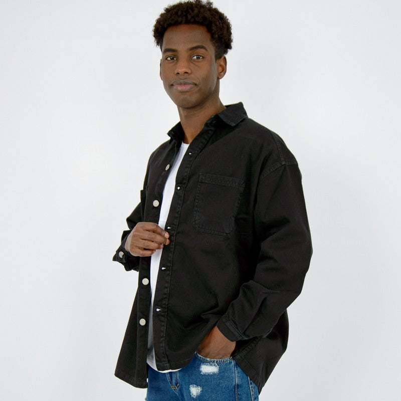 giacca uomo in jeans colorata