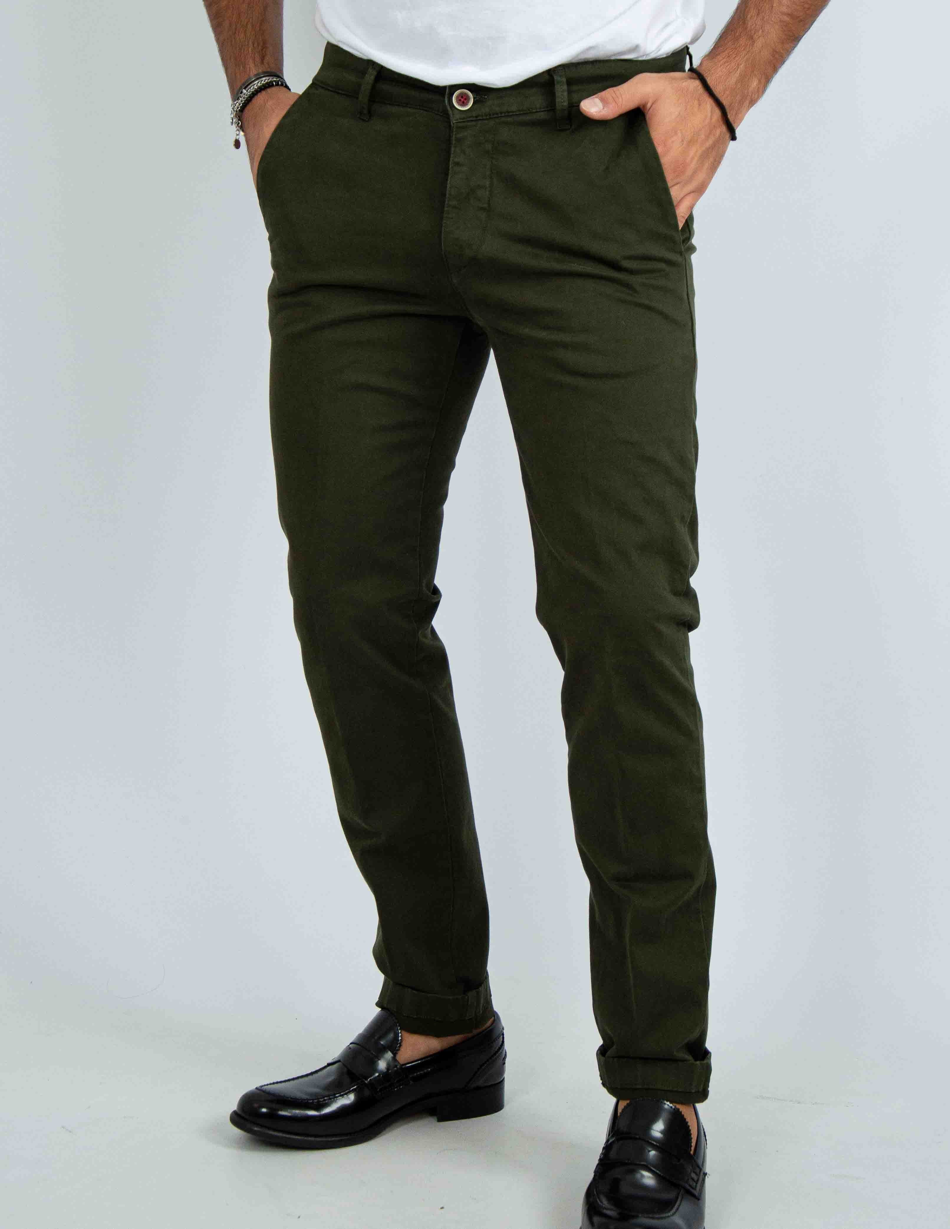 pantalone uomo slim tasca america