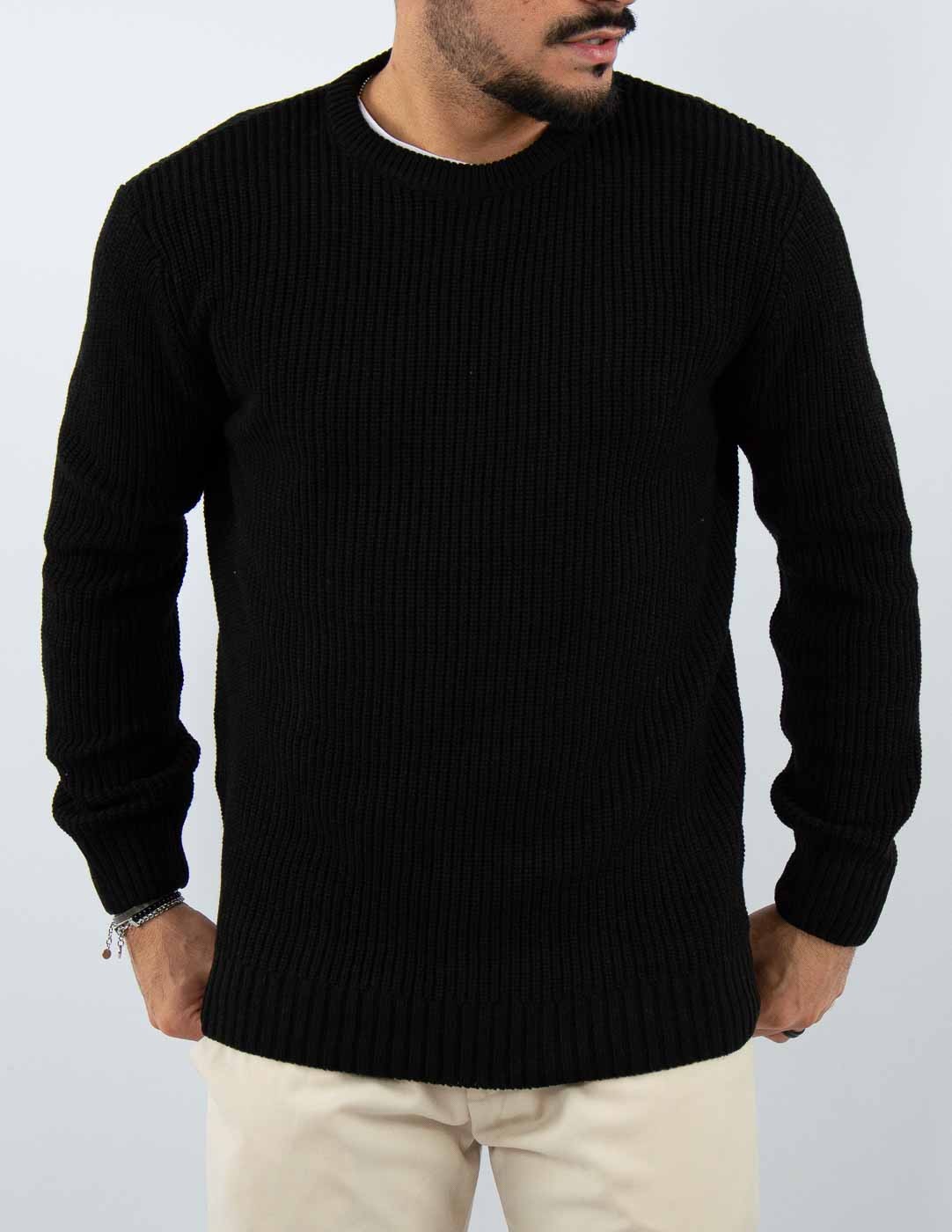 MAGLIONE GIROCOLLO  MAGLIA INGLESE