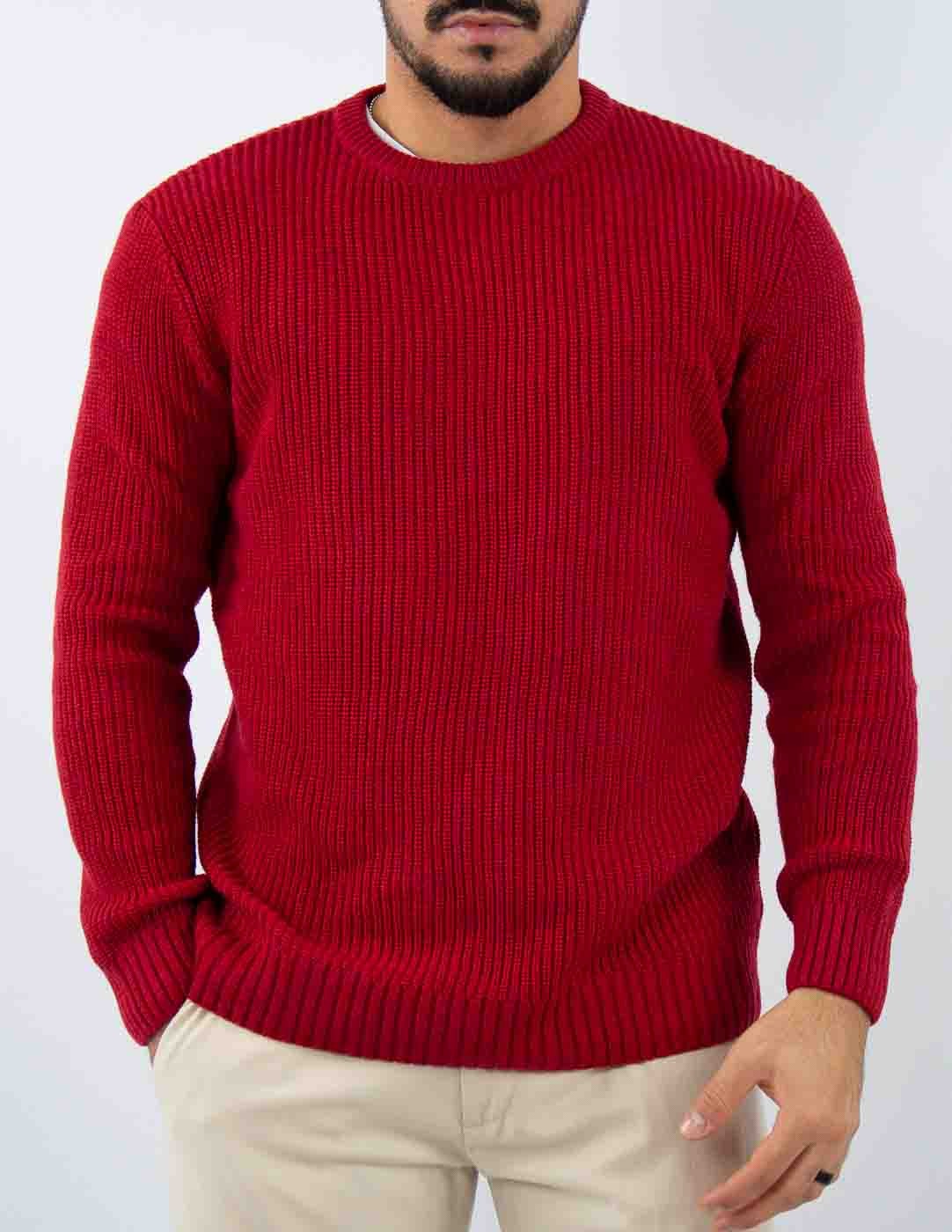 MAGLIONE GIROCOLLO  MAGLIA INGLESE