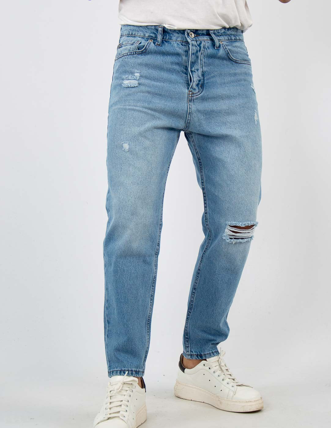 jeans uomo rotture carrot